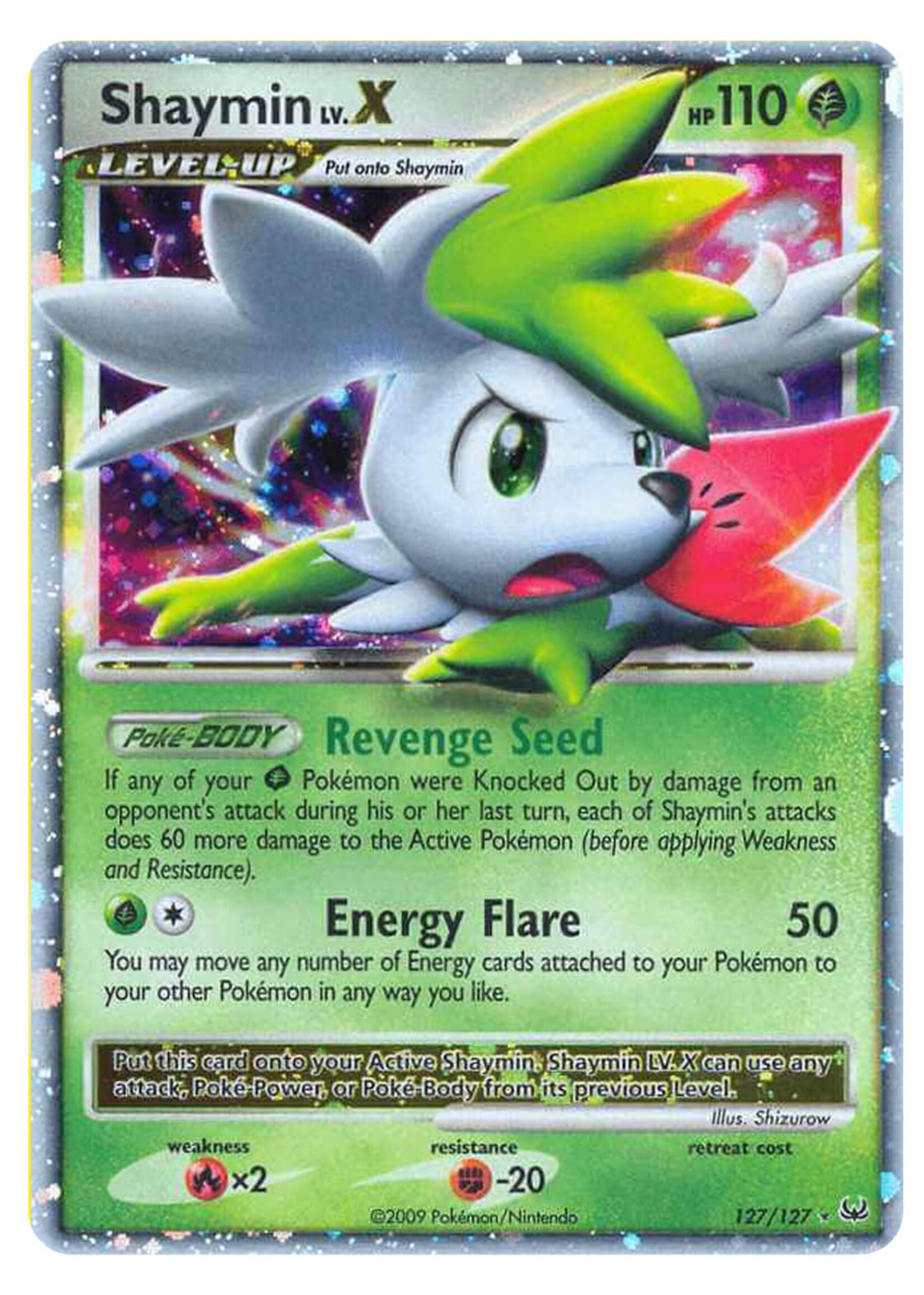 Shaymin Lv.X 127 (PL): light played