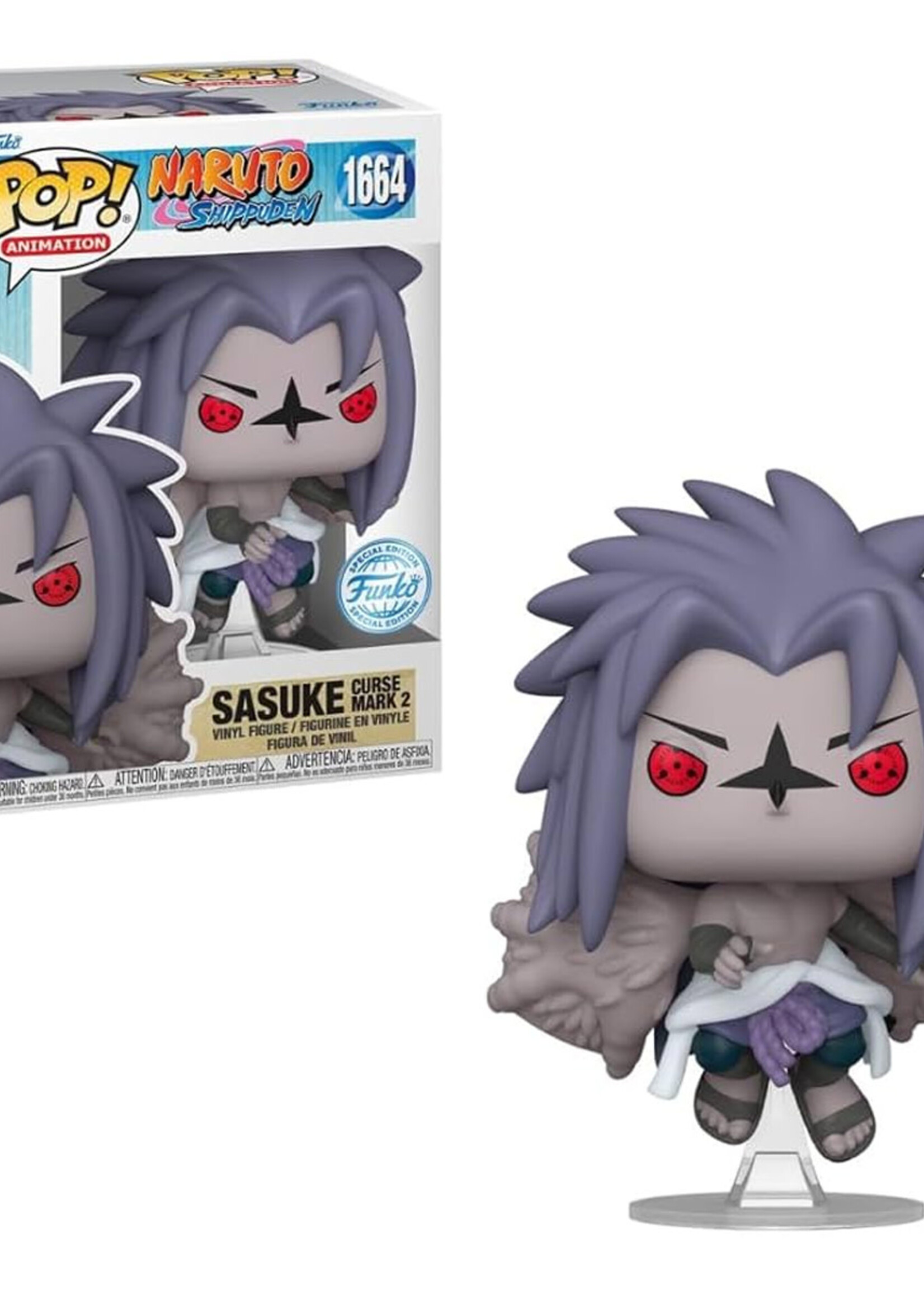 Naruto Funko Pop N° 1664 Sasuke Curse Mark 2