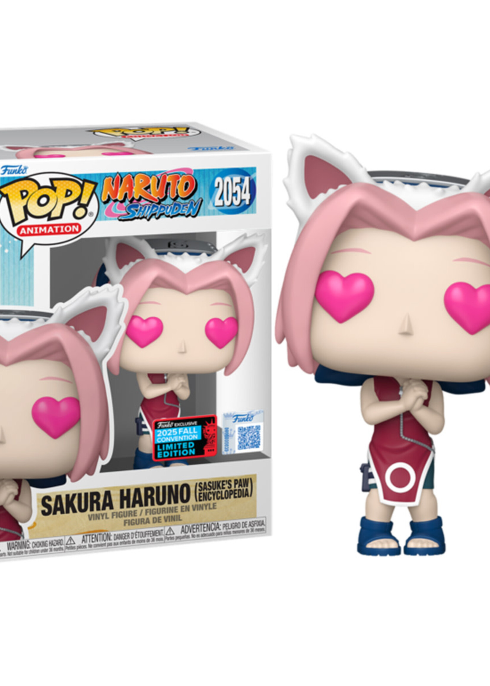 Naruto Funko Pop N° 2054 Sakura Haruno Sasuke’s Paw Encyclopedia