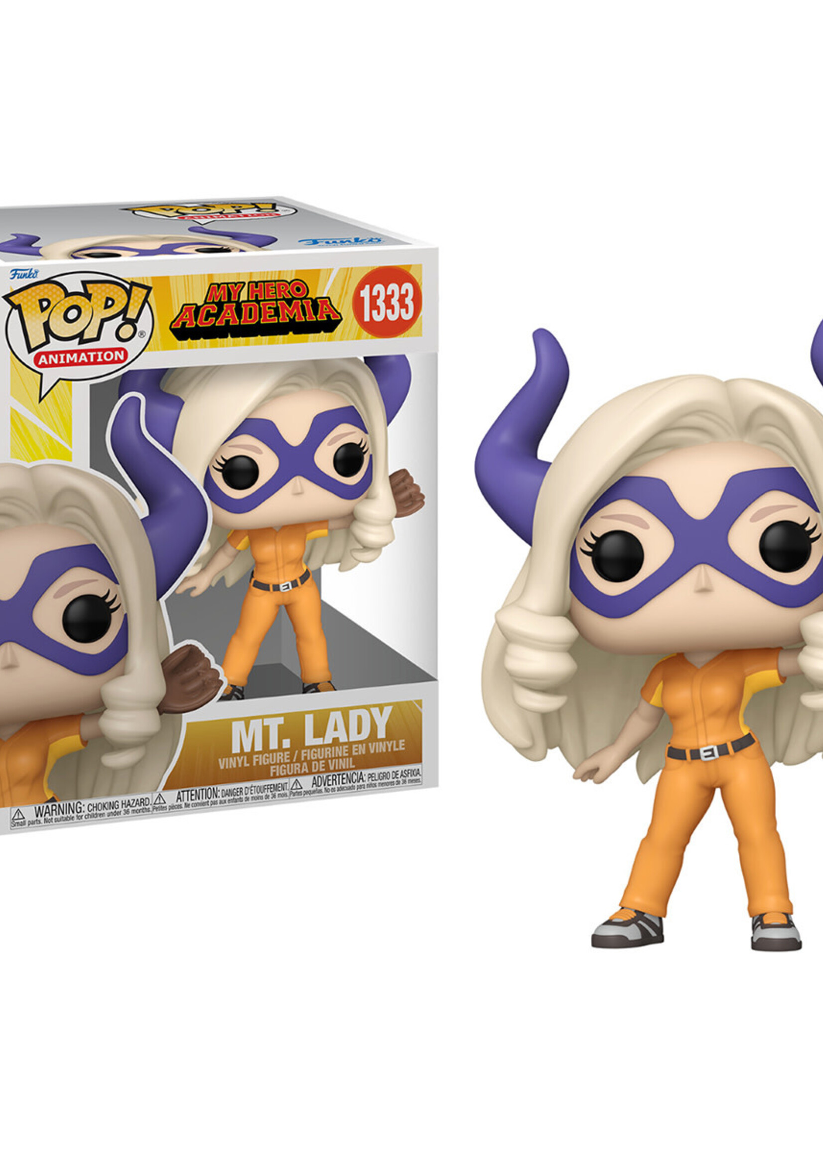 My Hero Academia Funko Pop N° 1333 Mt. Lady Baseball