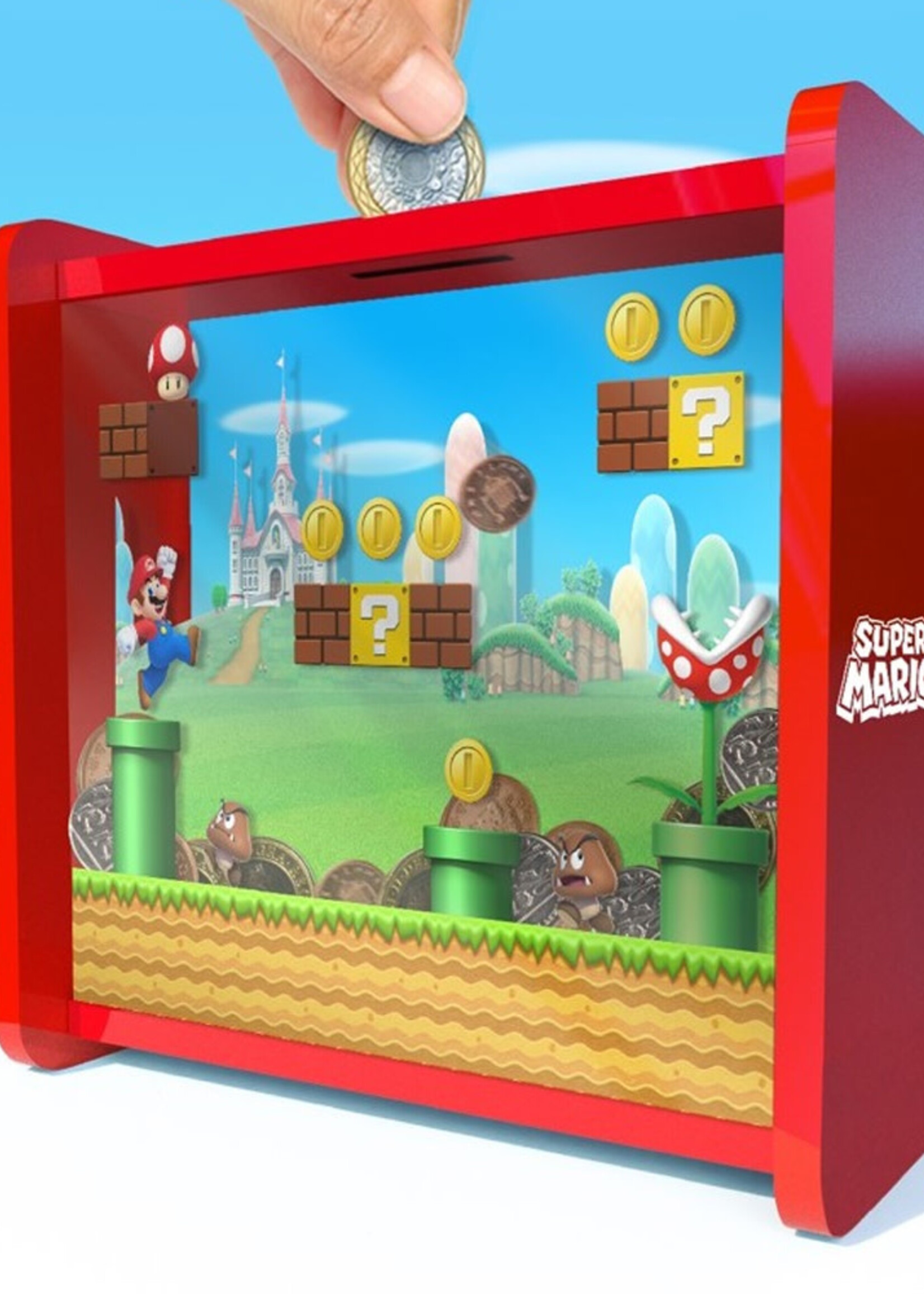 Super Mario Diorama Money Bank