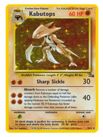 Kabutops 9 (FO): excellent+