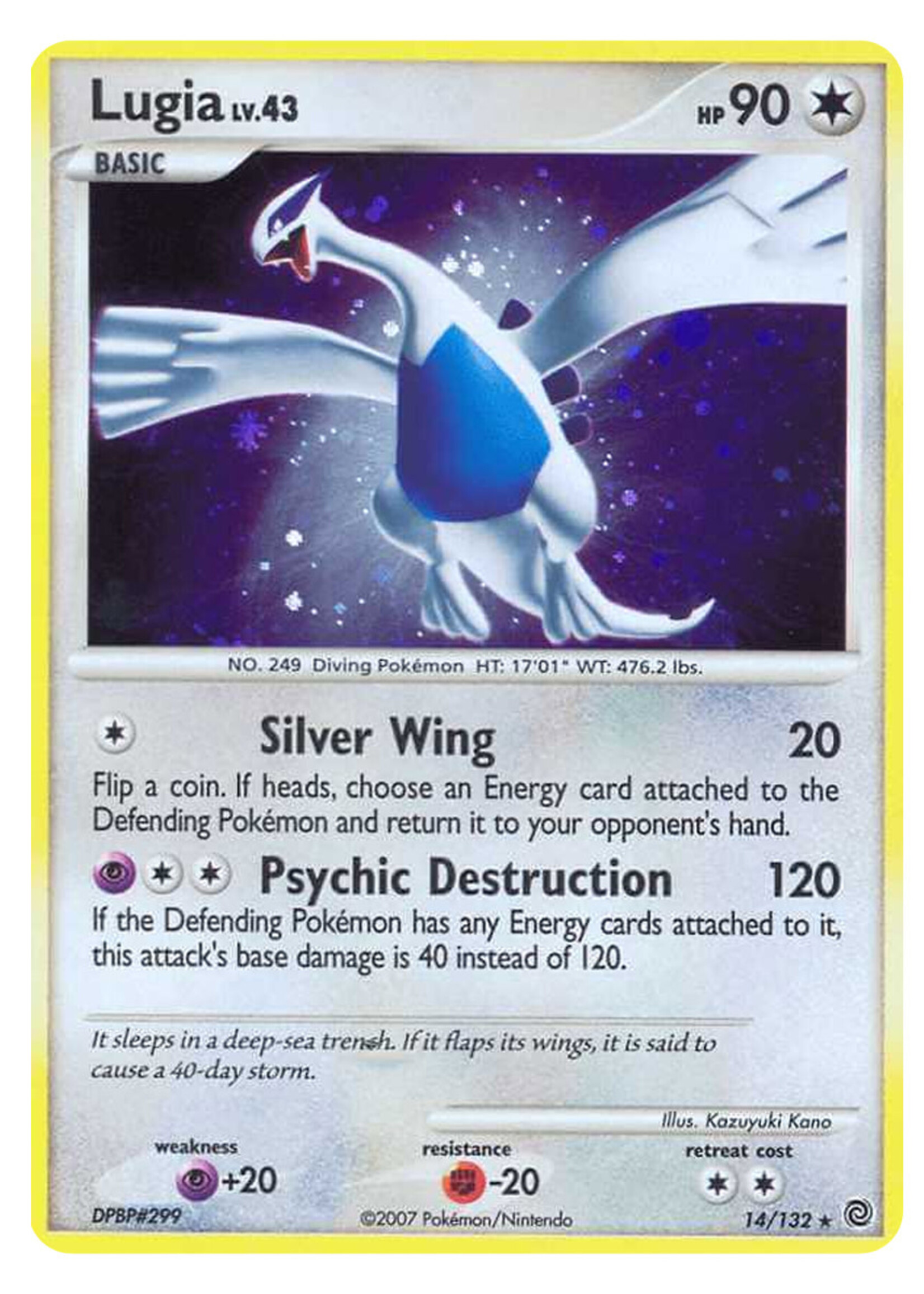 Lugia Lv. 43 14 (SW): good