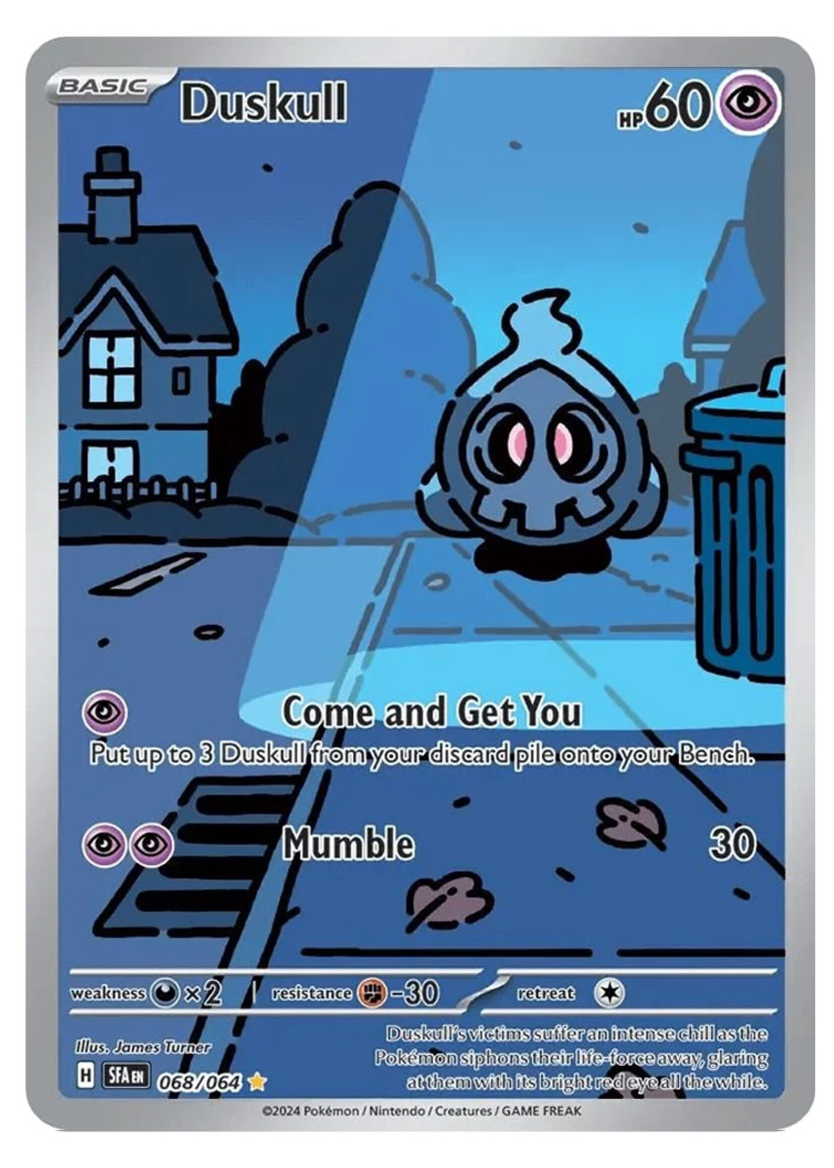 Duskull 68 (SFA): near mint