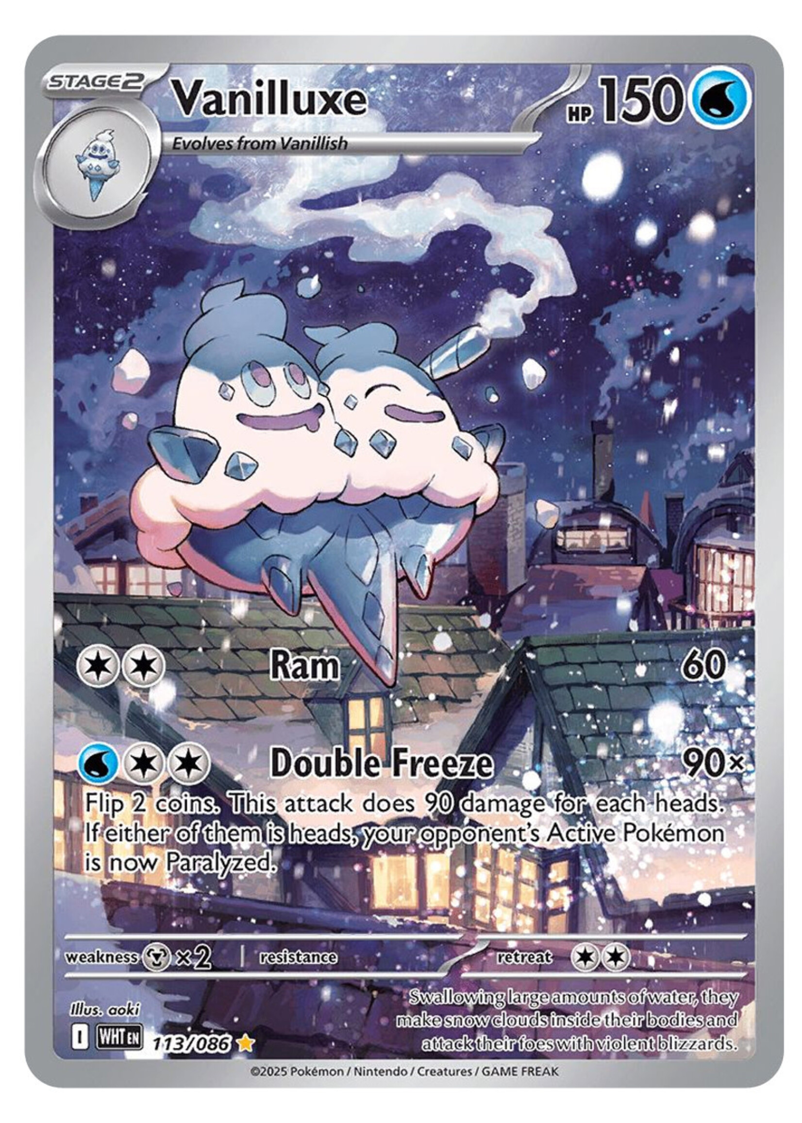 Vanilluxe 113 (WHT): near mint