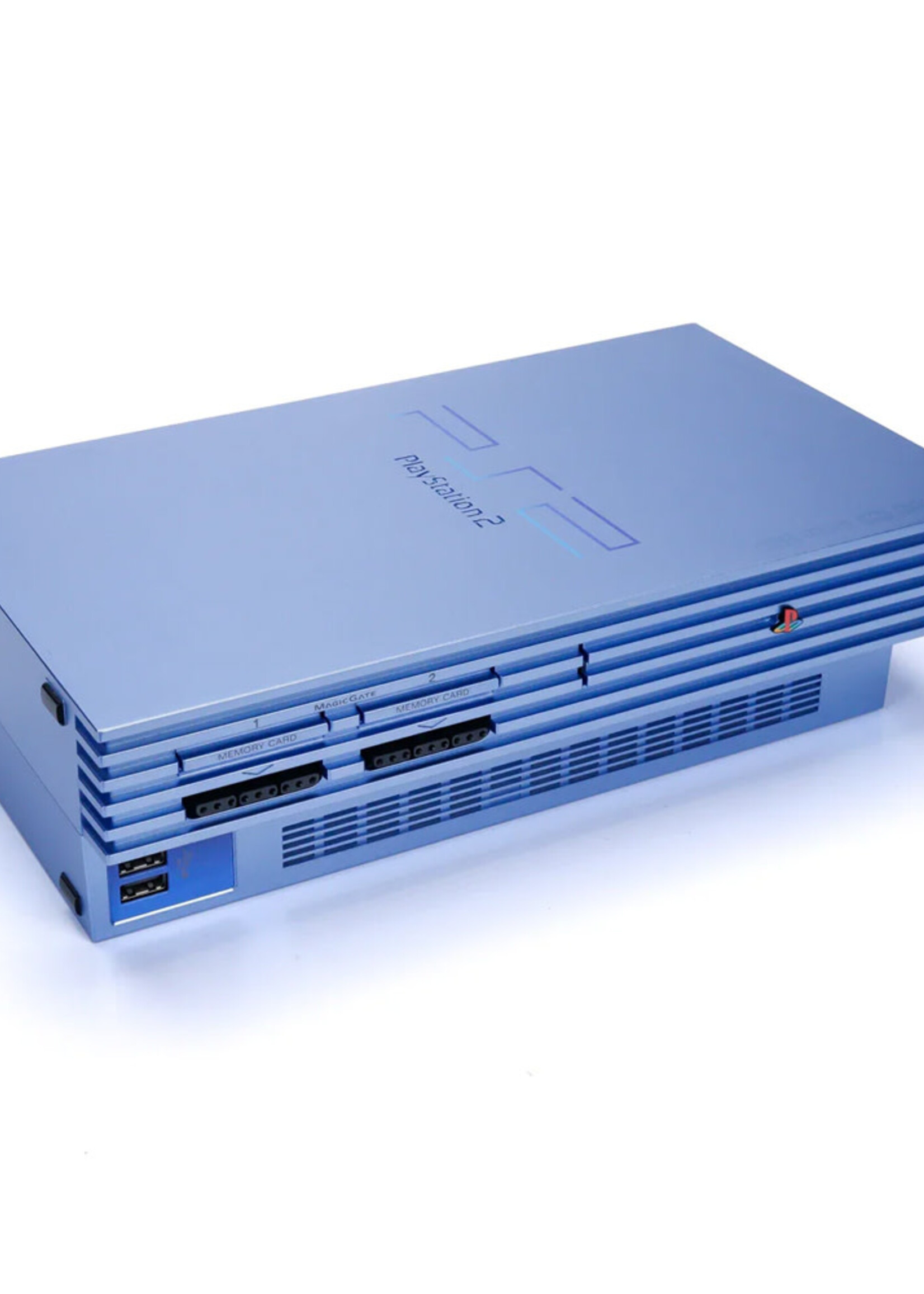 PlayStation 2 Aqua Blue Console (los)