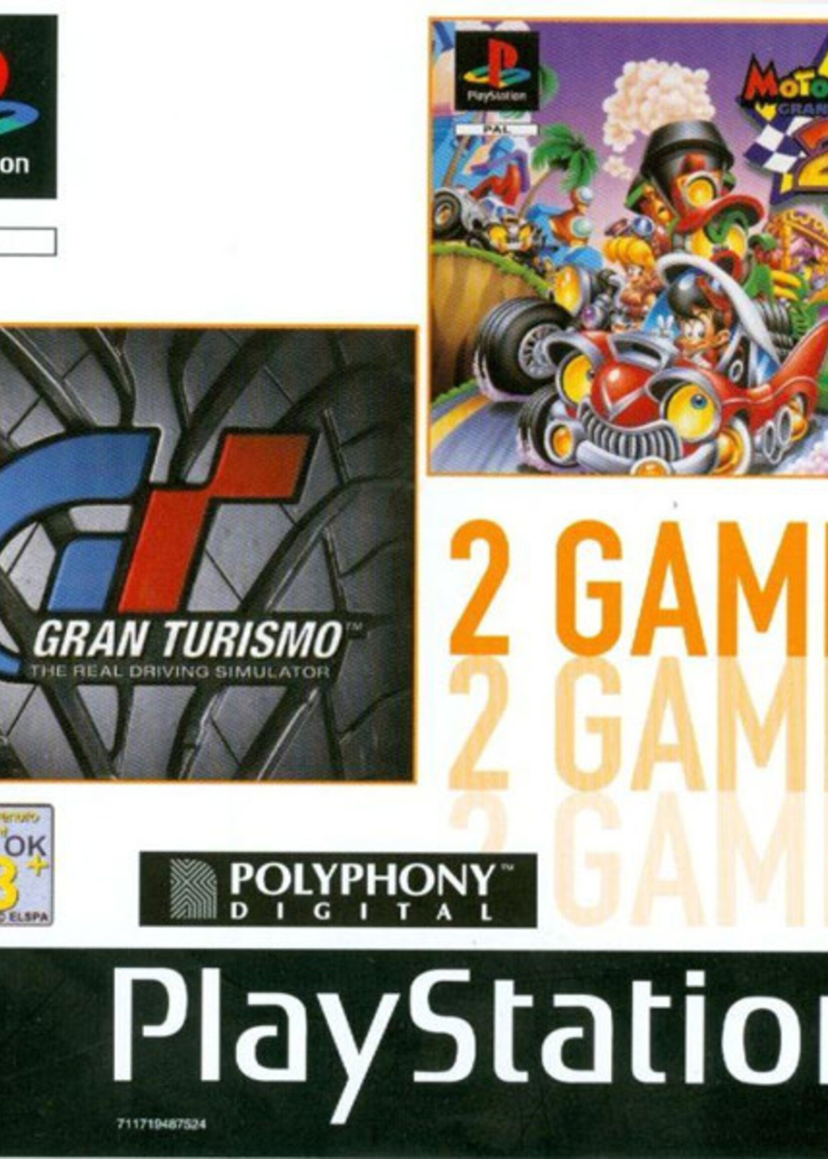 Gran Turismo + Motor Toon Grand Prix 2 PS1