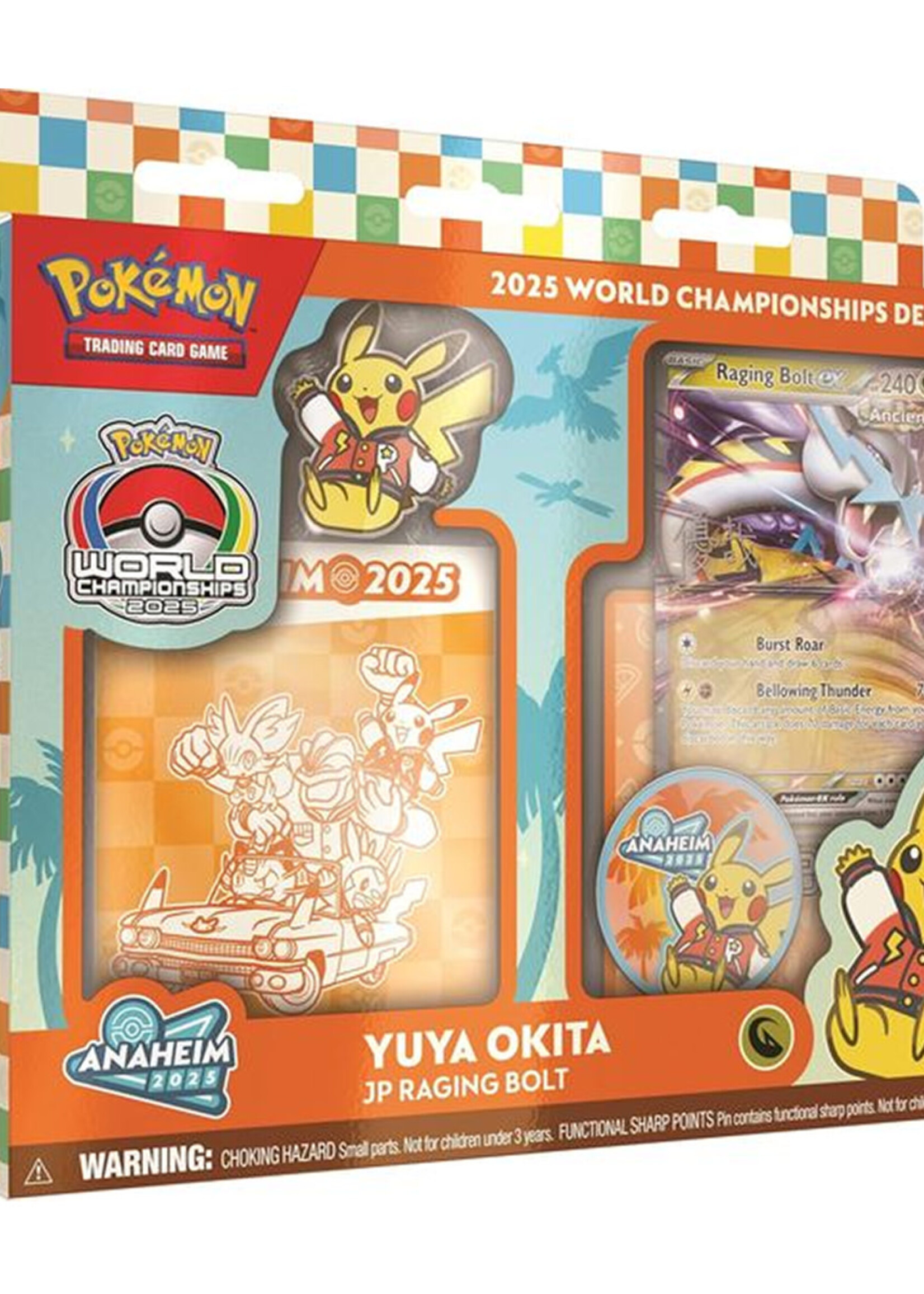 Pokémon World Championships 2025 Deck Raging Bolt Yuya Okita