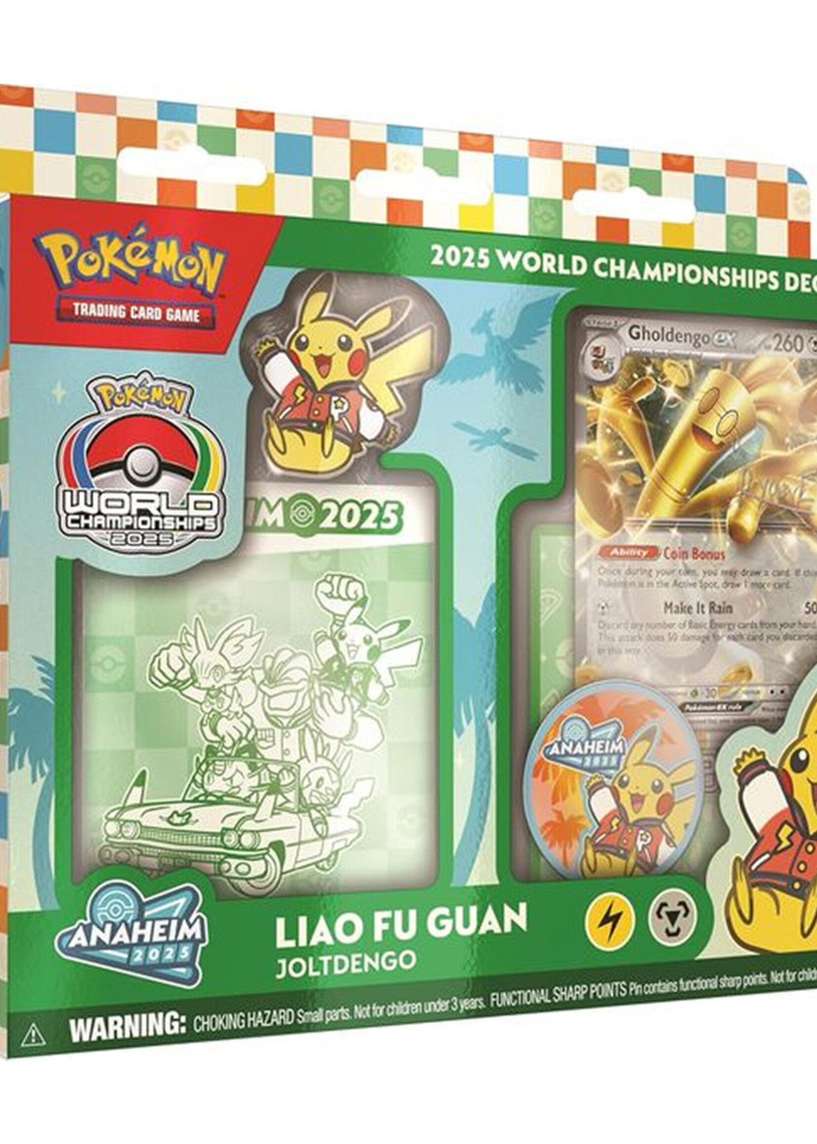 Pokémon World Championships 2025 Deck Joltdengo Liao Fu Guan
