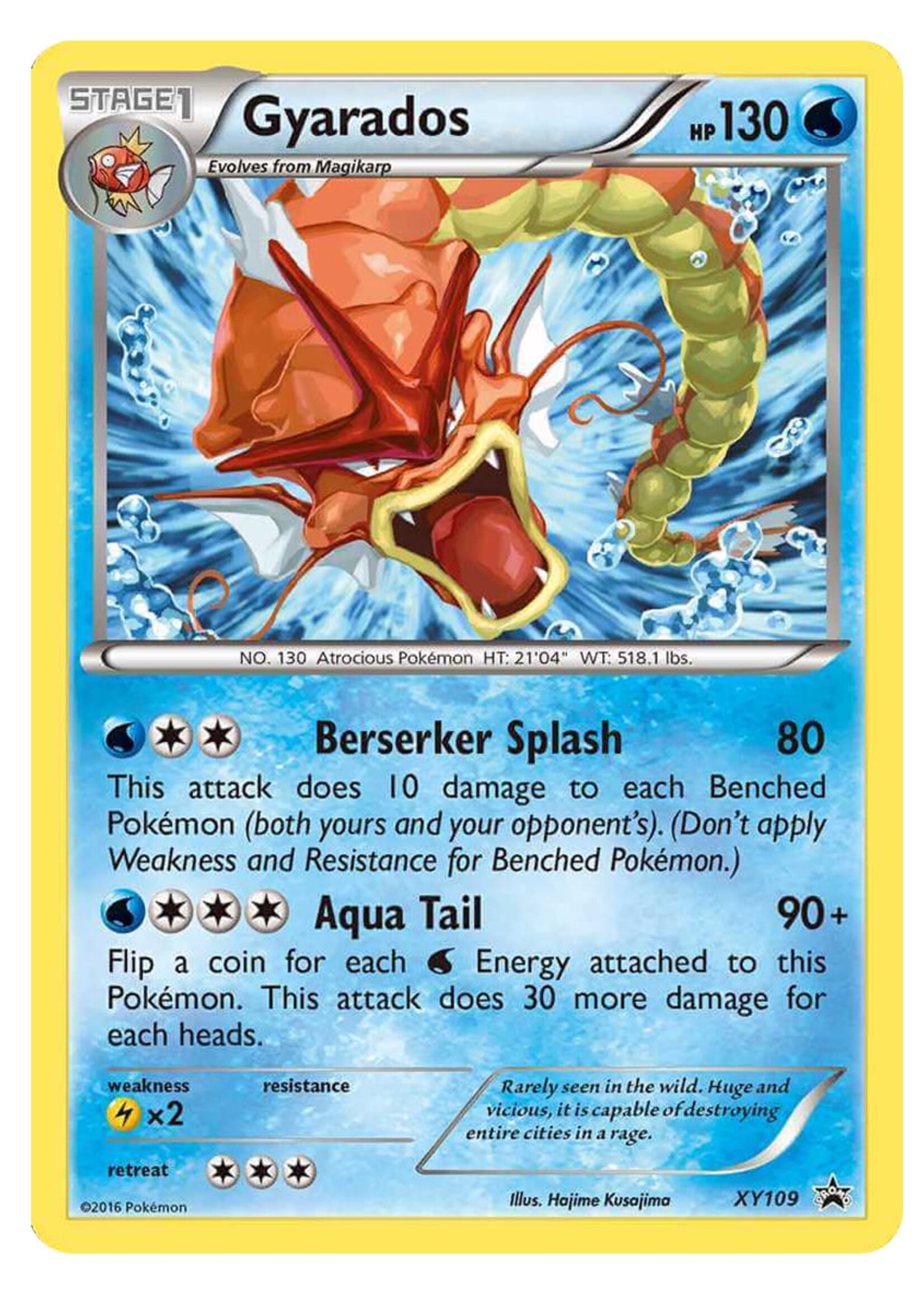 Gyarados 109 (XYPR): good