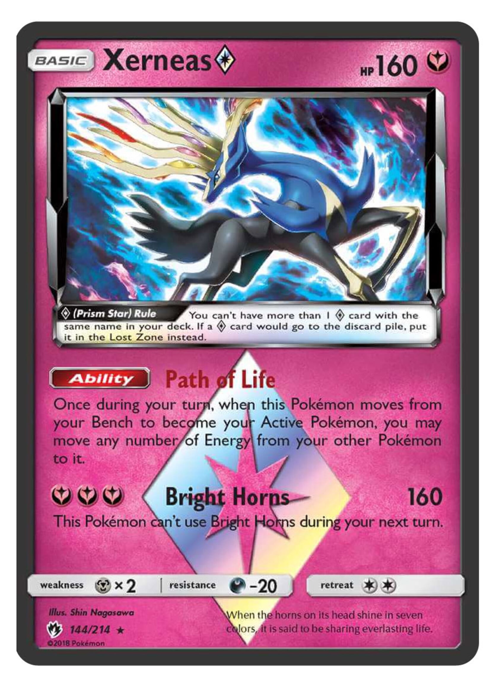 Xerneas 144 (LOT): played
