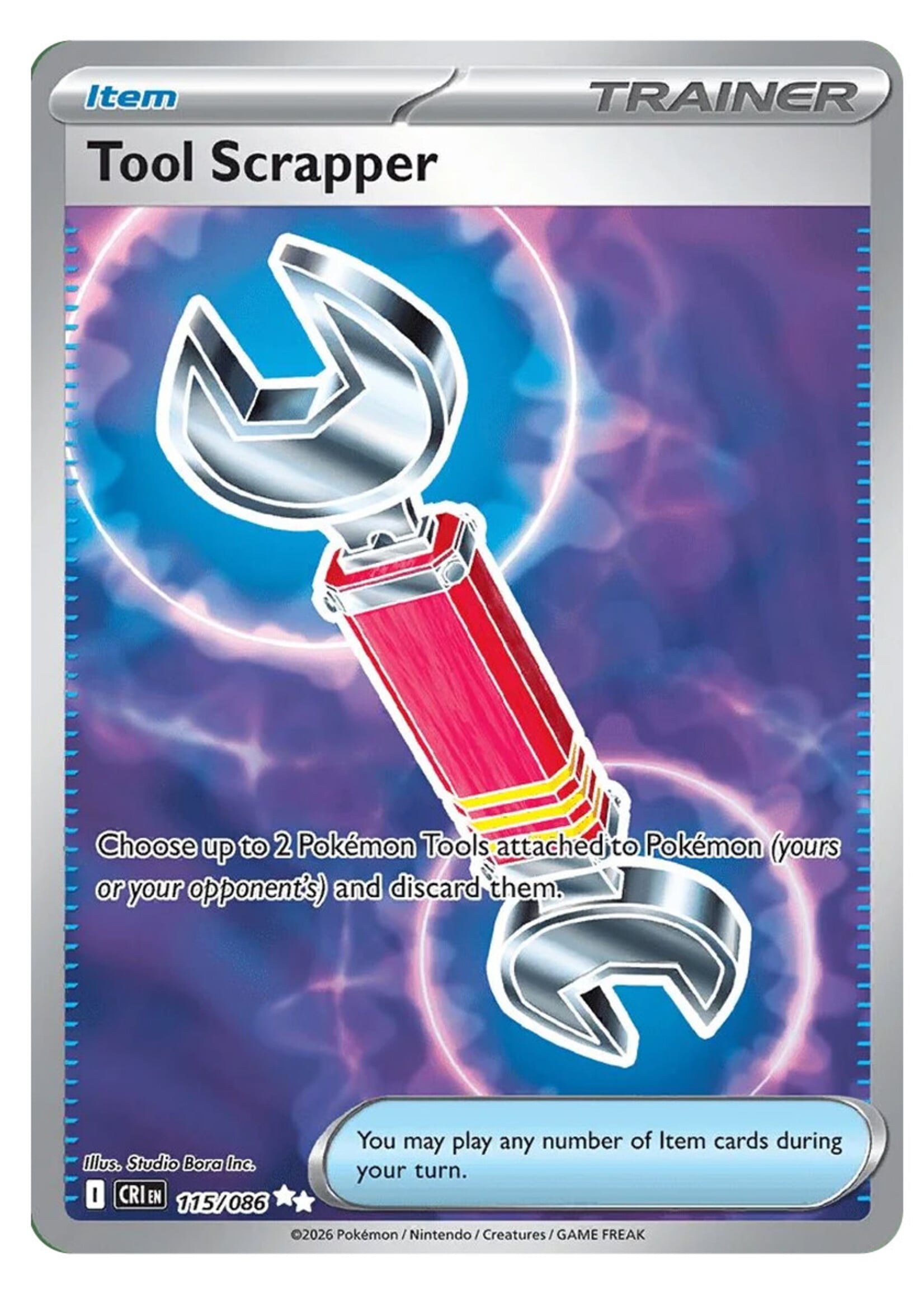 Tool Scrapper 115 (CRI): near mint