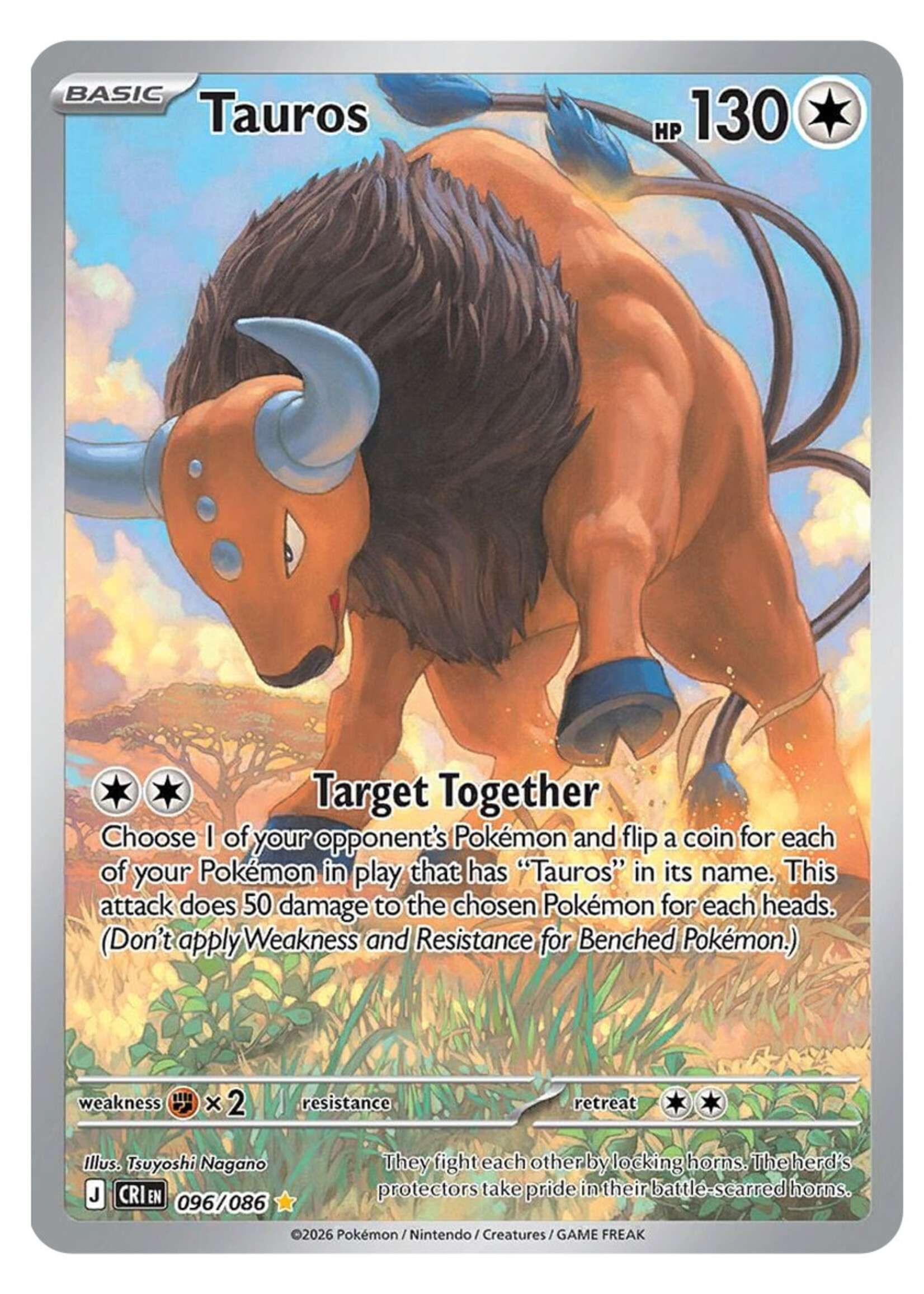 Tauros 96 (CRI): excellent