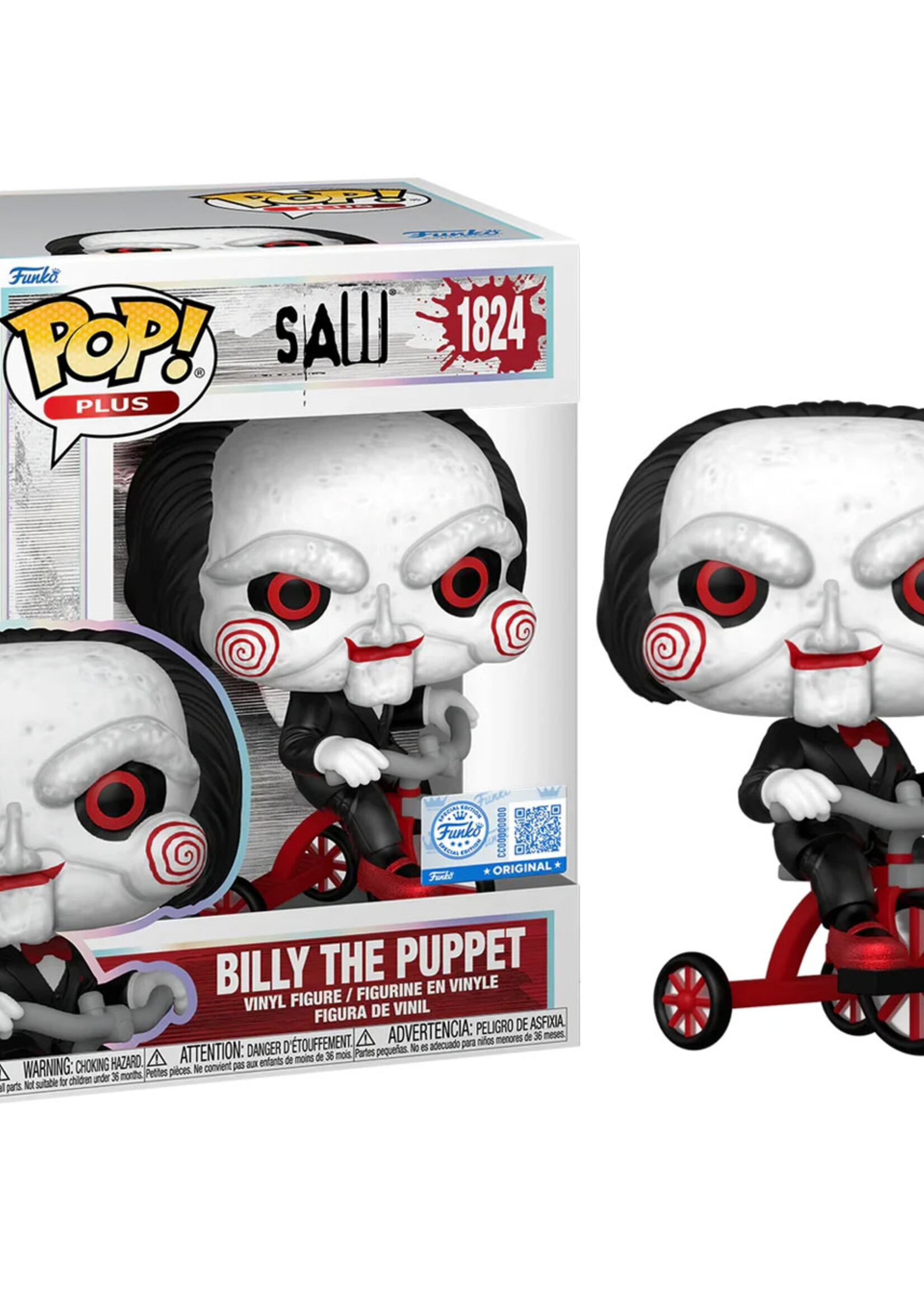 Saw Funko Pop Plus N° 1824 Billy On Tricycle