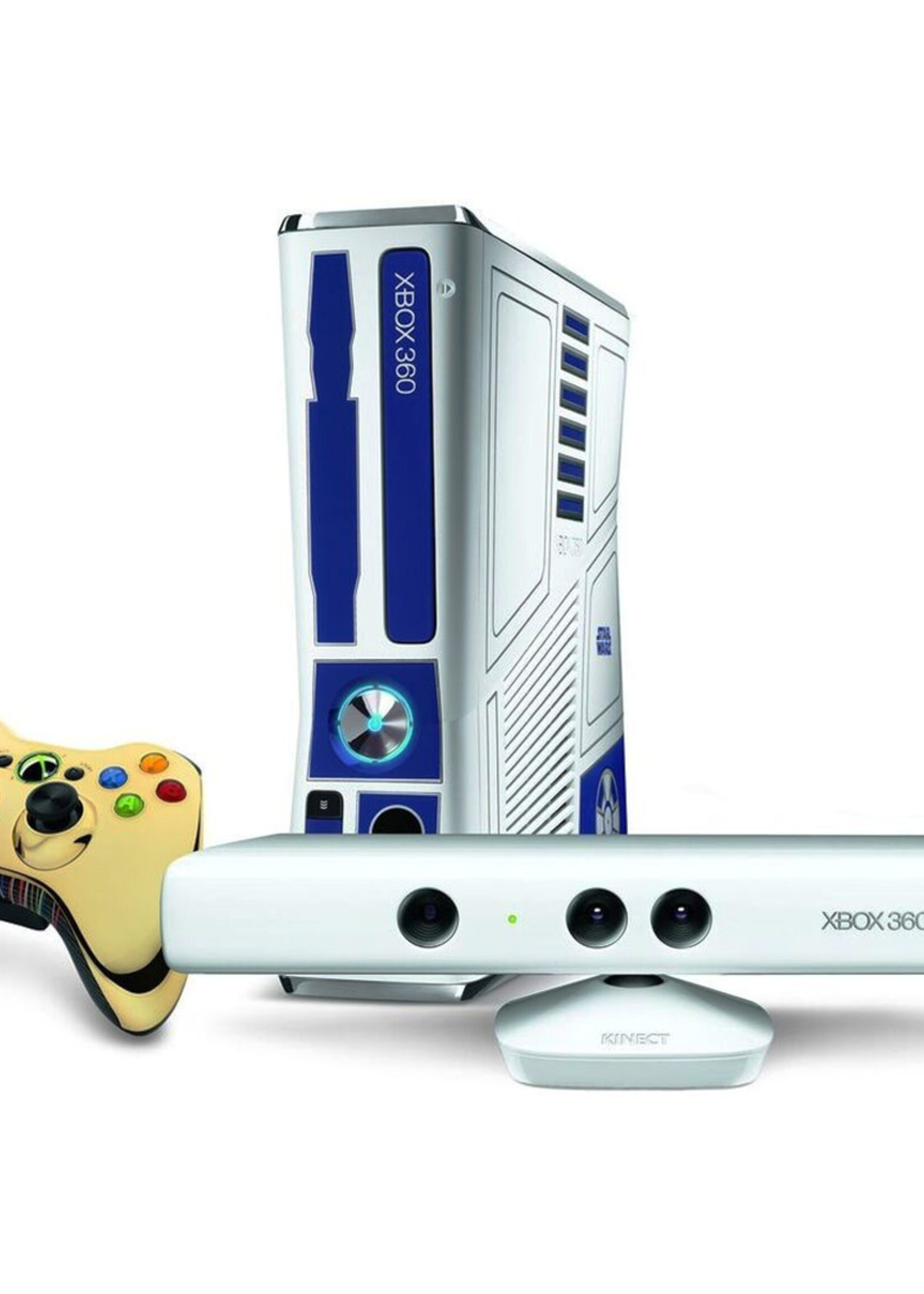 Xbox 360 Slim Console 320 GB Consoleset Star Wars Kinect Editie