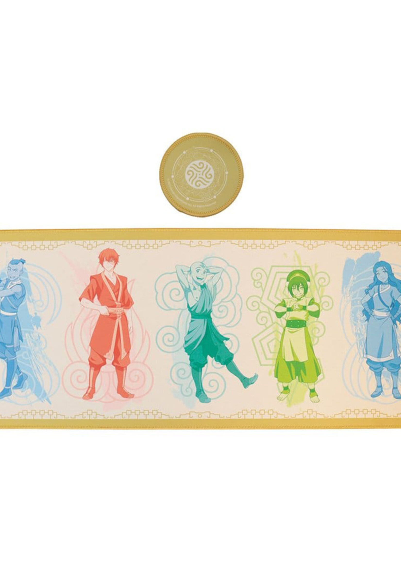 Avatar The Last Airbender Desk Pad & Coaster Set Elements