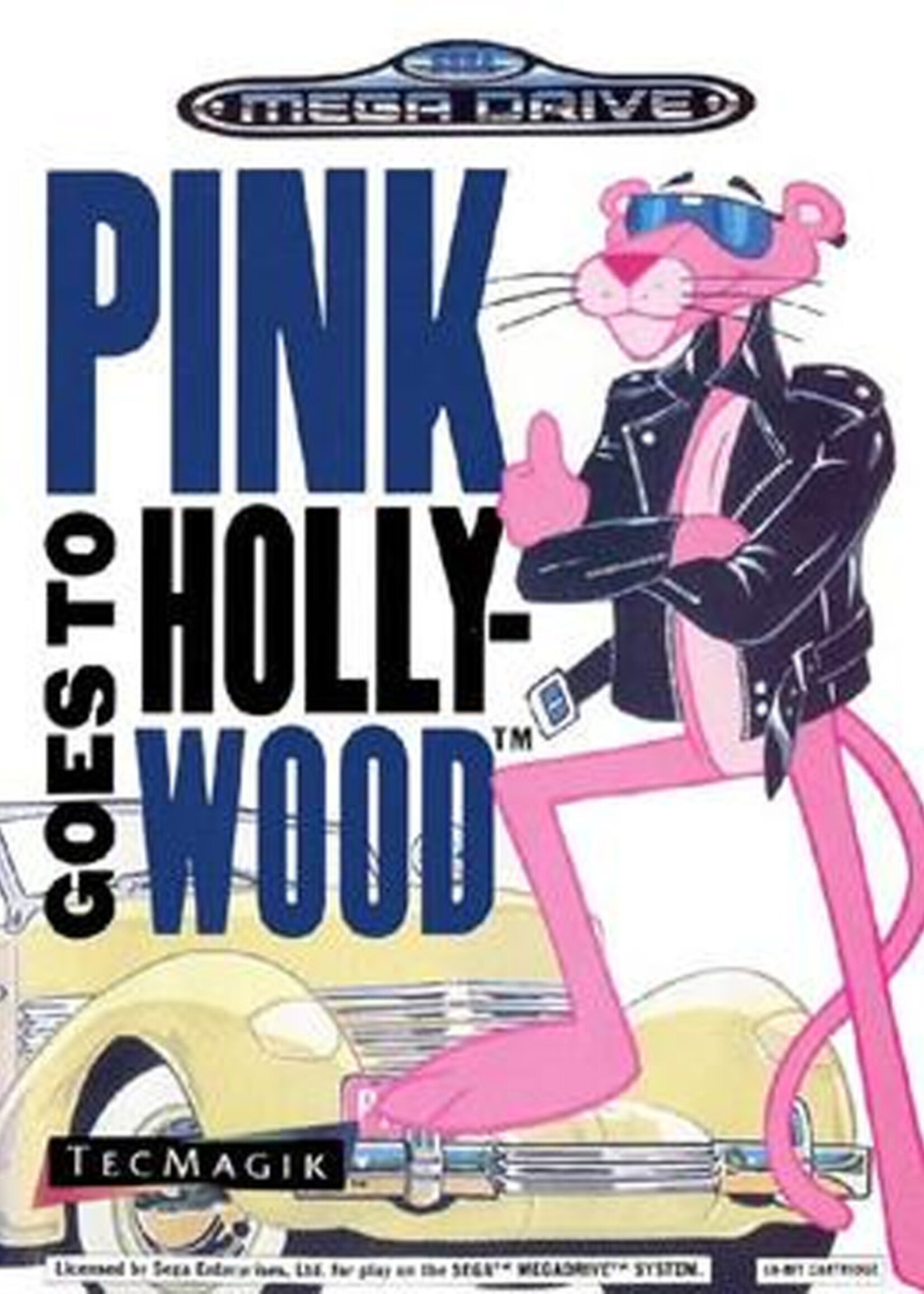 Pink Goes To Hollywood Sega Mega Drive
