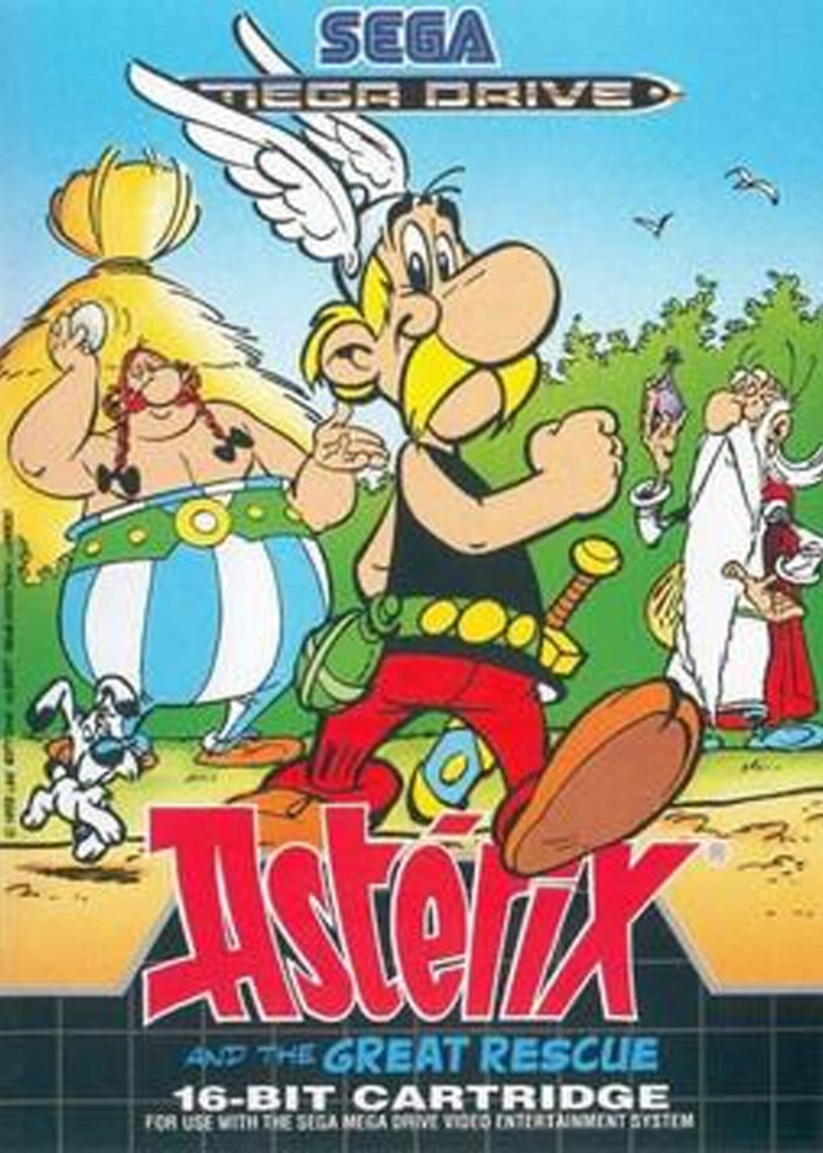 Asterix and the Great Rescue Sega Mega Drive