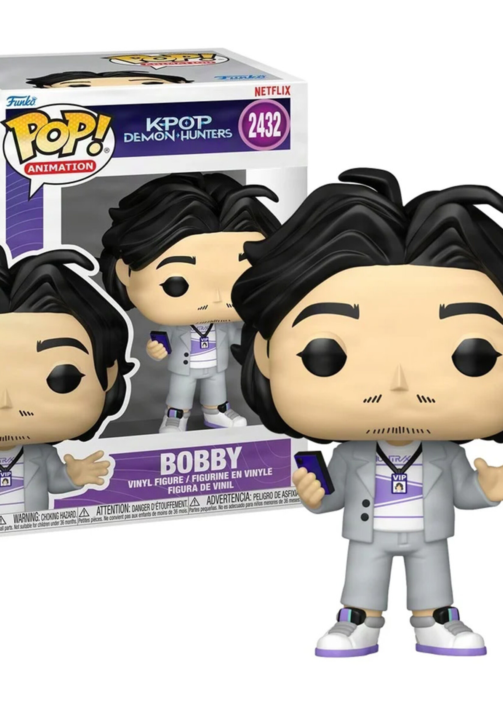 Kpop Demon Hunters Funko Pop N° 2432 Bobby