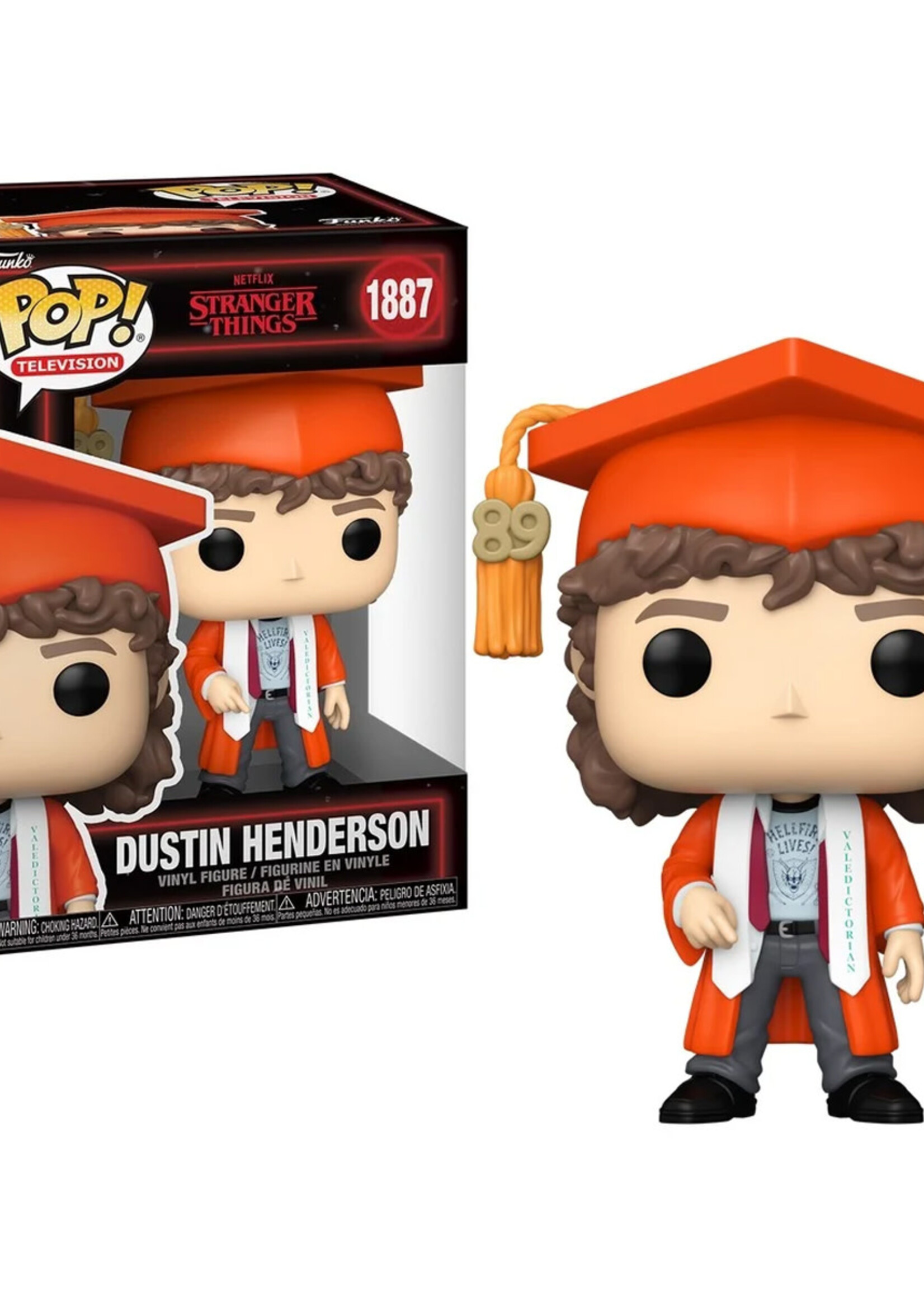 Stranger Things Funko Pop N° 1887 Dustin Henderson