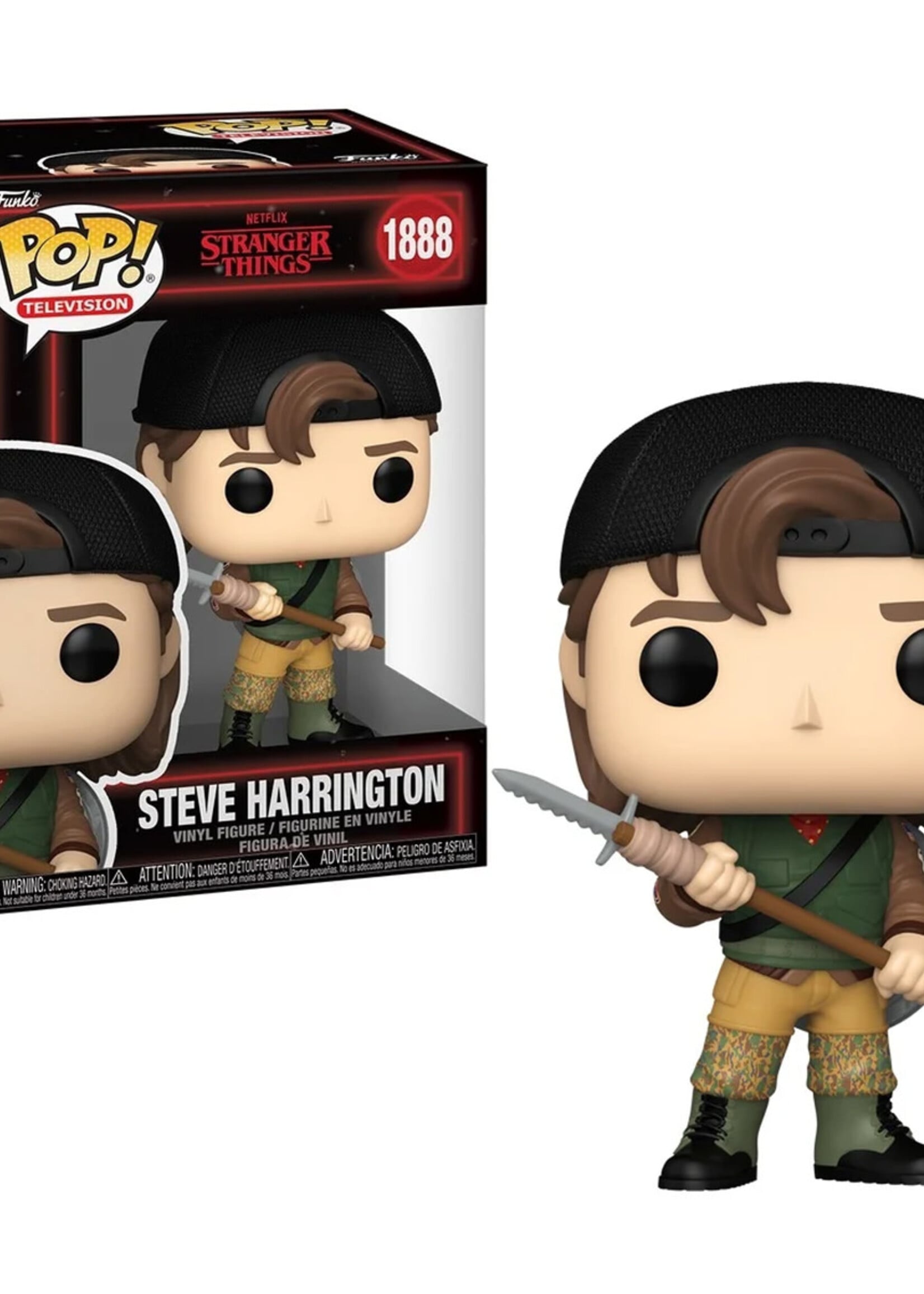 Stranger Things Funko Pop N° 1888 Steve Harrington