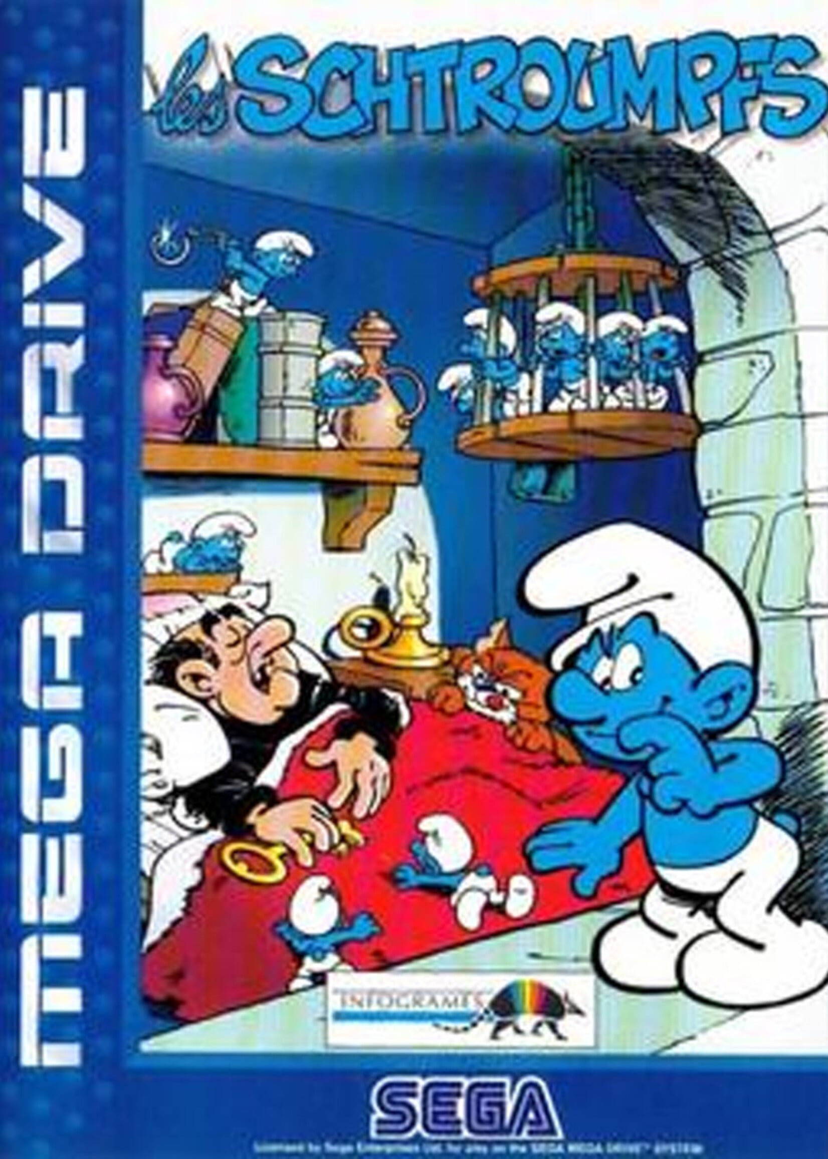 The Smurfs (i Puffi) Sega Mega Drive