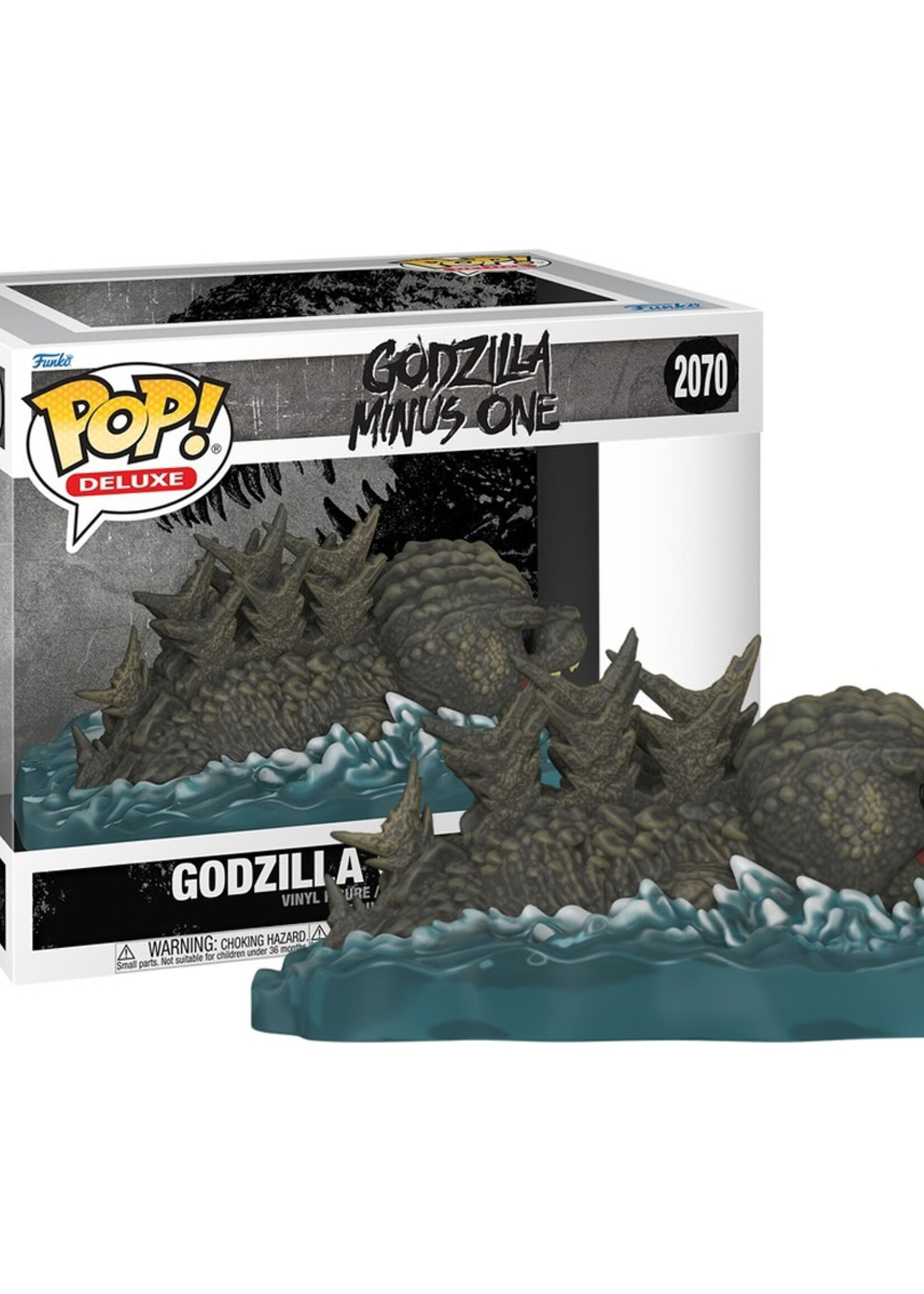 Godzilla Minus One Funko Pop Deluxe N° 2070 Godzilla Swimming