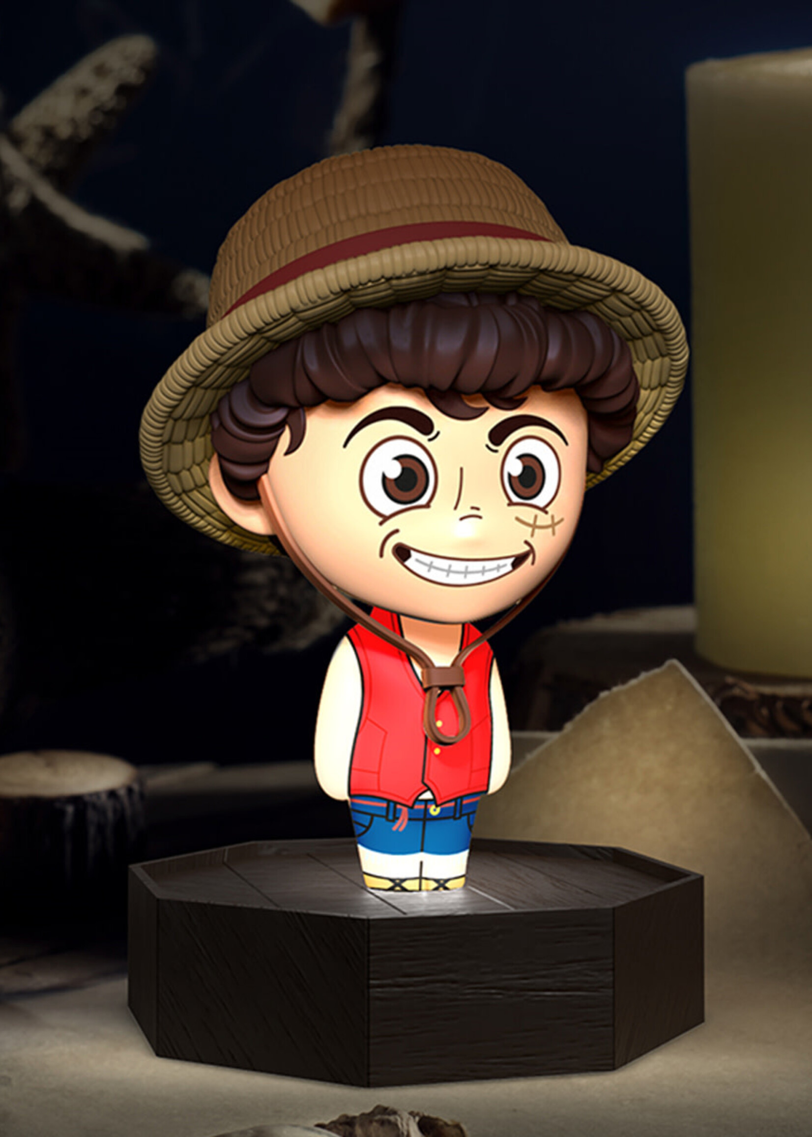 One Piece Netflix Luffy Icon Lamp 11cm