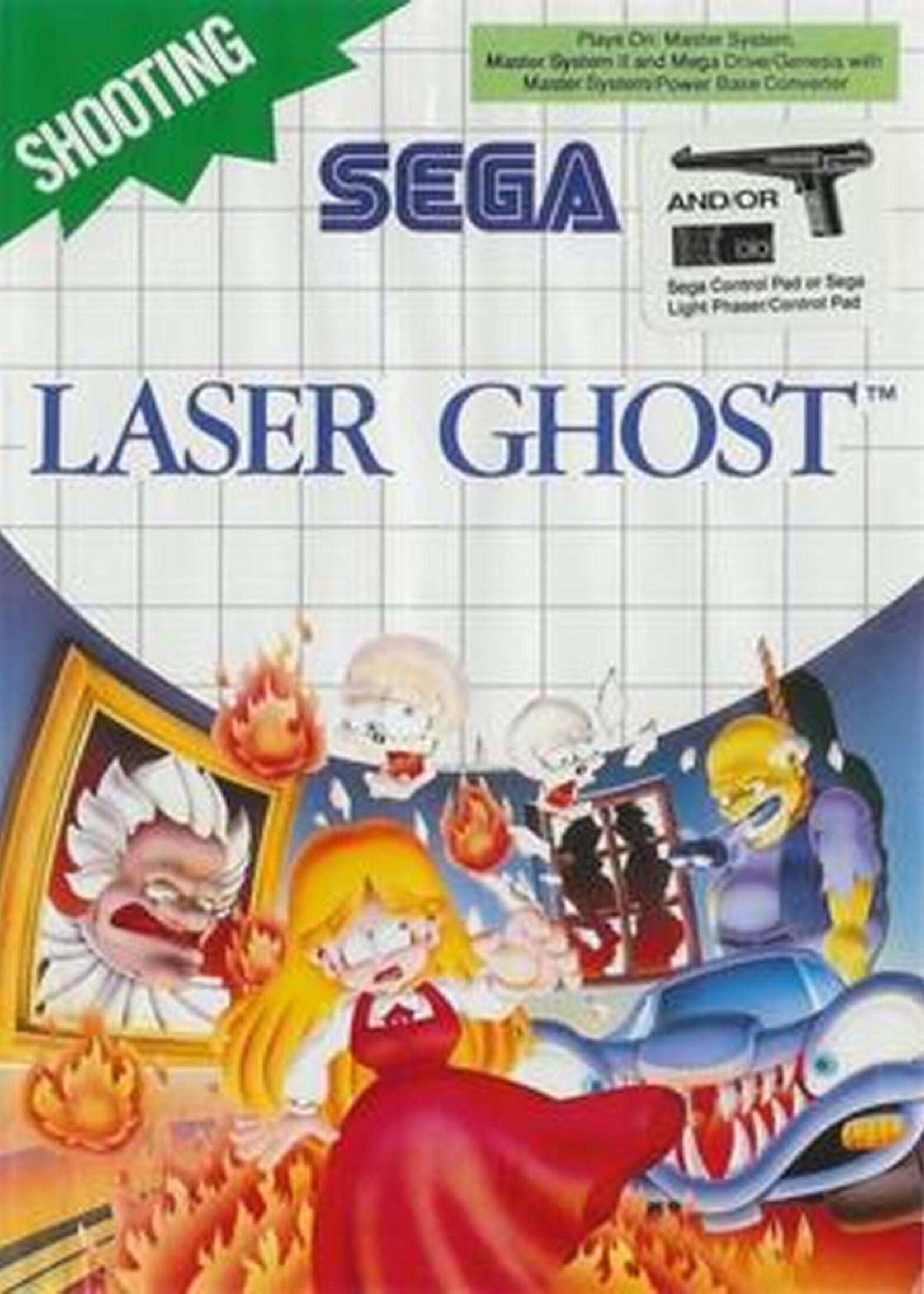 Laser Ghost Sega Master System
