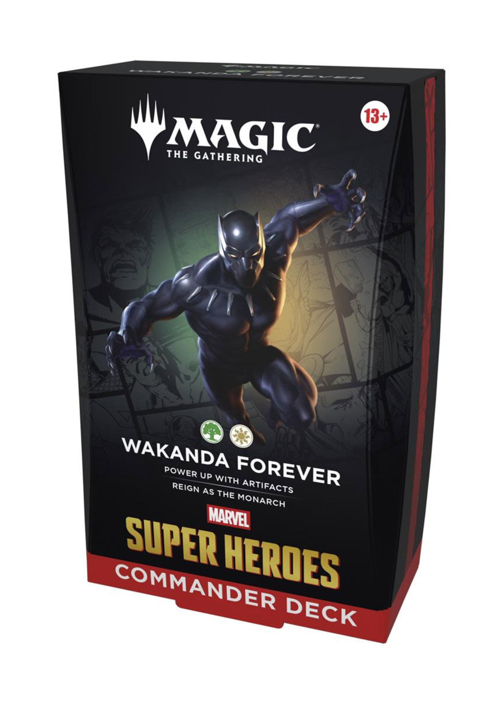Magic Marvel Super Heroes Commander Deck Wakanda Forever