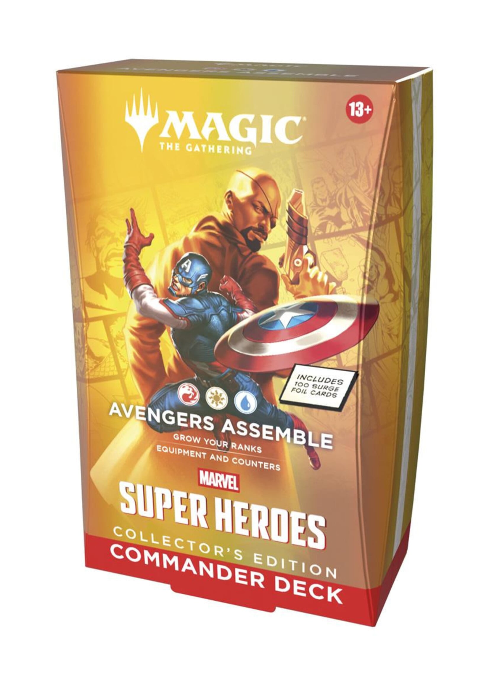 Magic Marvel Super Heroes Commander Deck Collector's Ed. Avengers Assemble