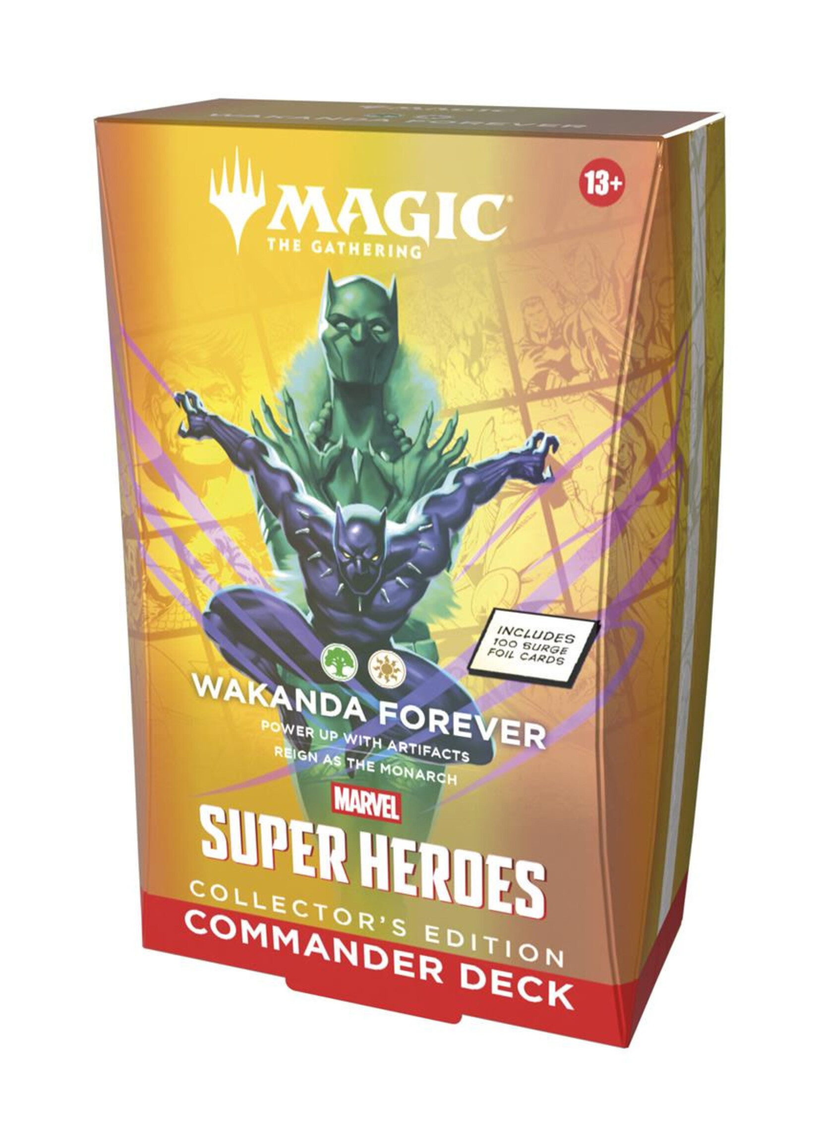 Magic Marvel Super Heroes Commander Deck Collector's Ed. Wakanda Forever