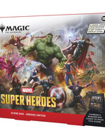 Magic Marvel Super Heroes Scene Box Heroes United
