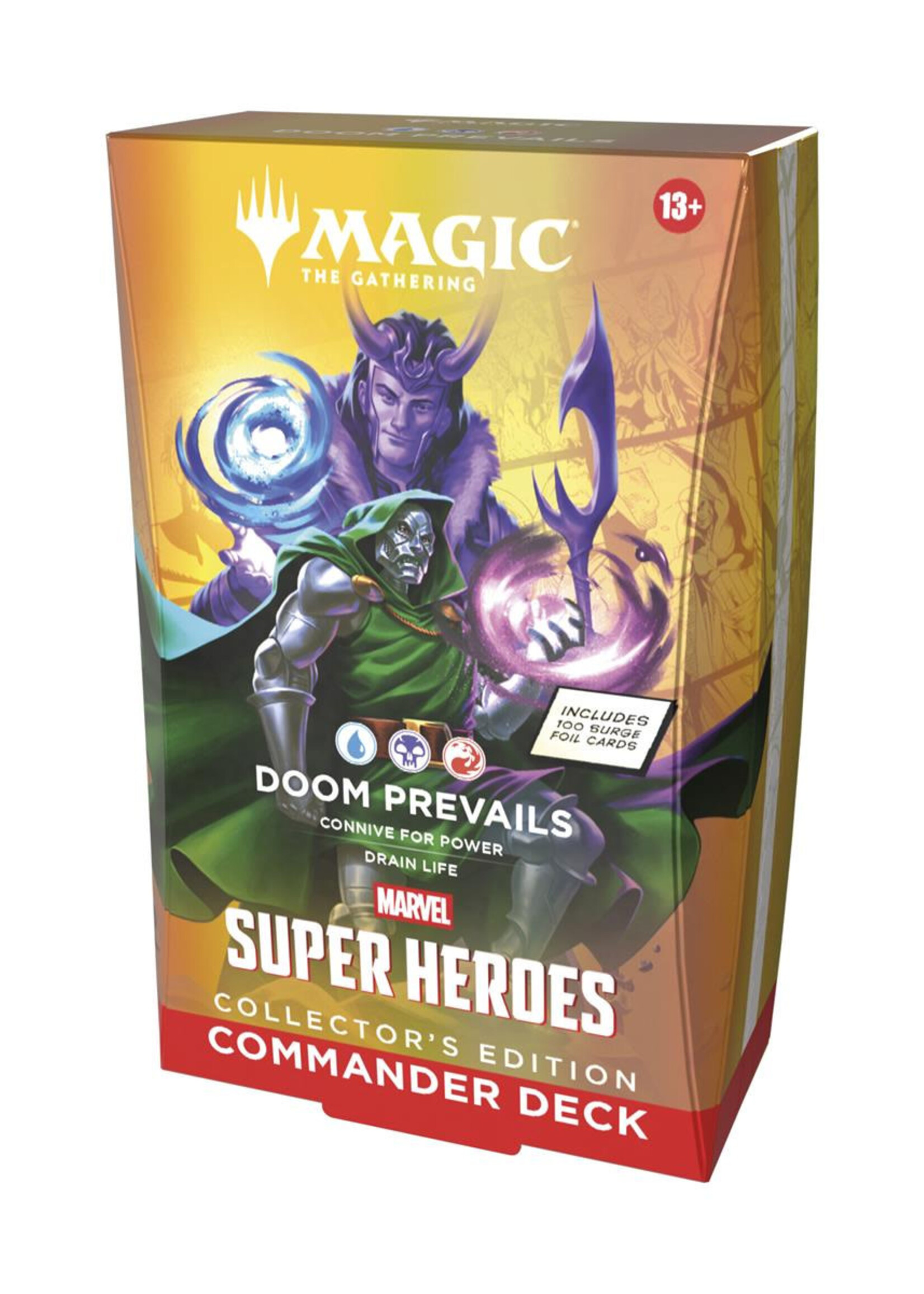 Magic Marvel Super Heroes Commander Deck Collector's Ed. Doom Prevails