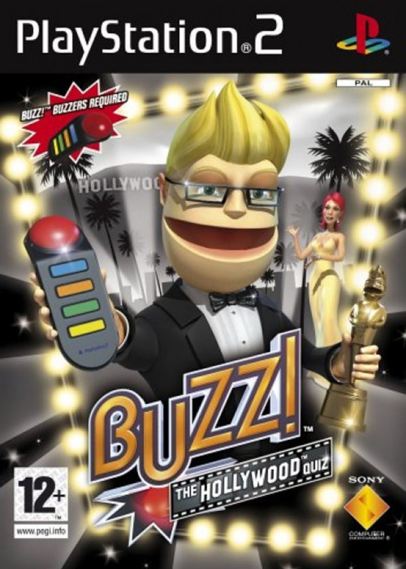 Buzz Hollywood Quiz PS2
