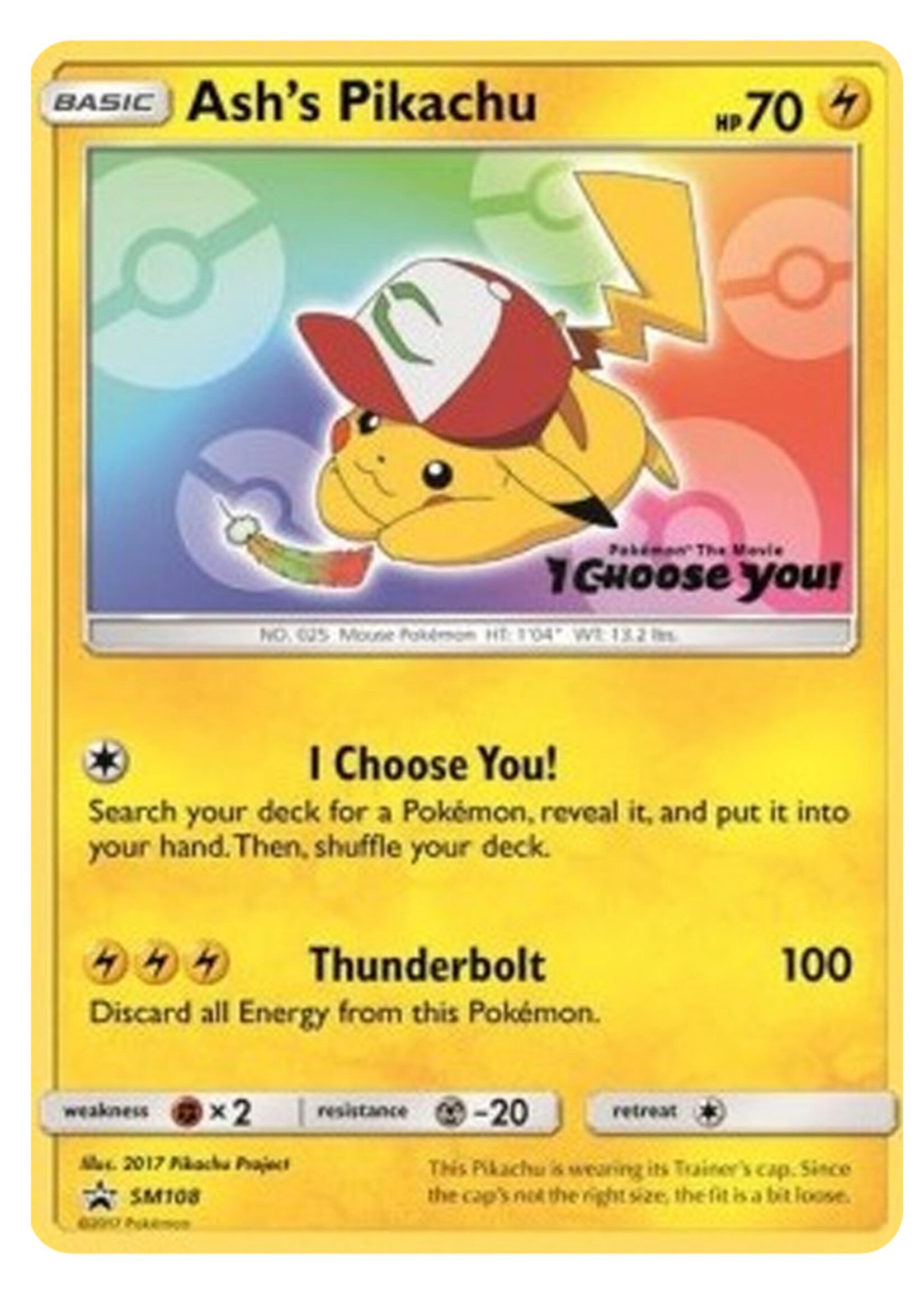 Ash's Pikachu 108 (SM): good