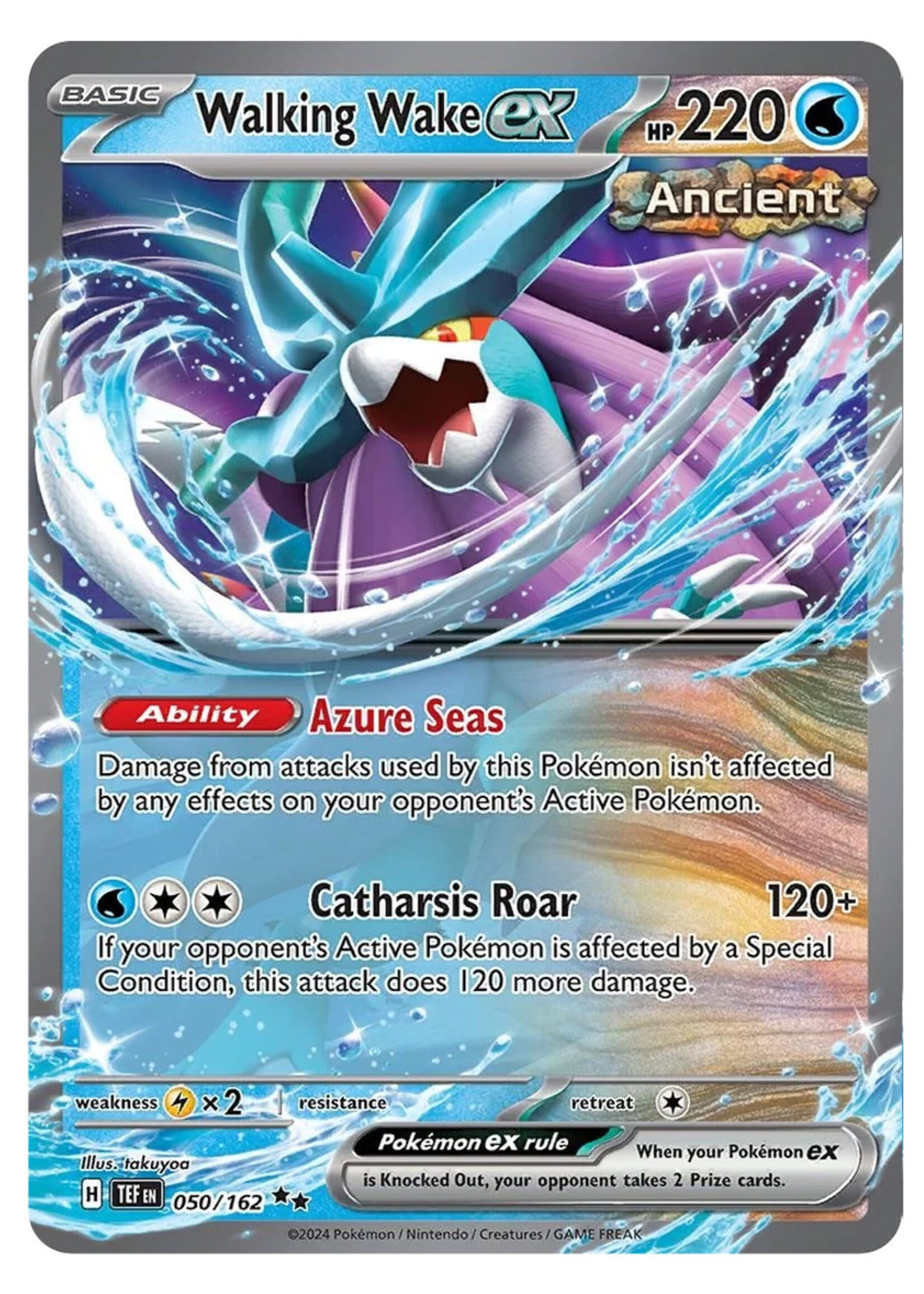 Walking Wake Ex 50 (TEF): near mint