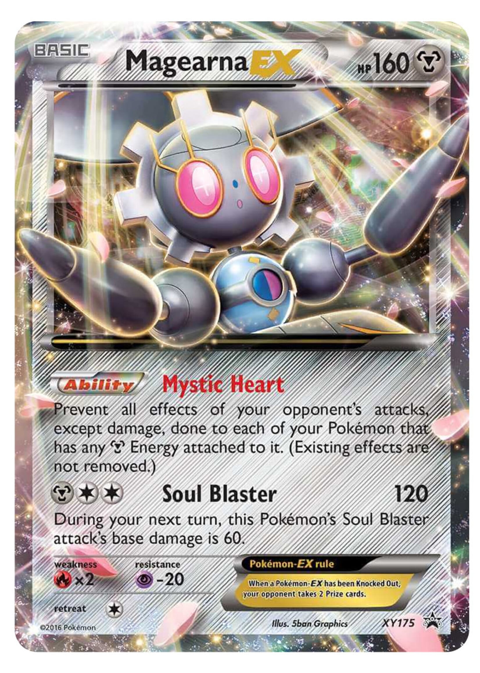Magearna EX 175 (XYPR): light played