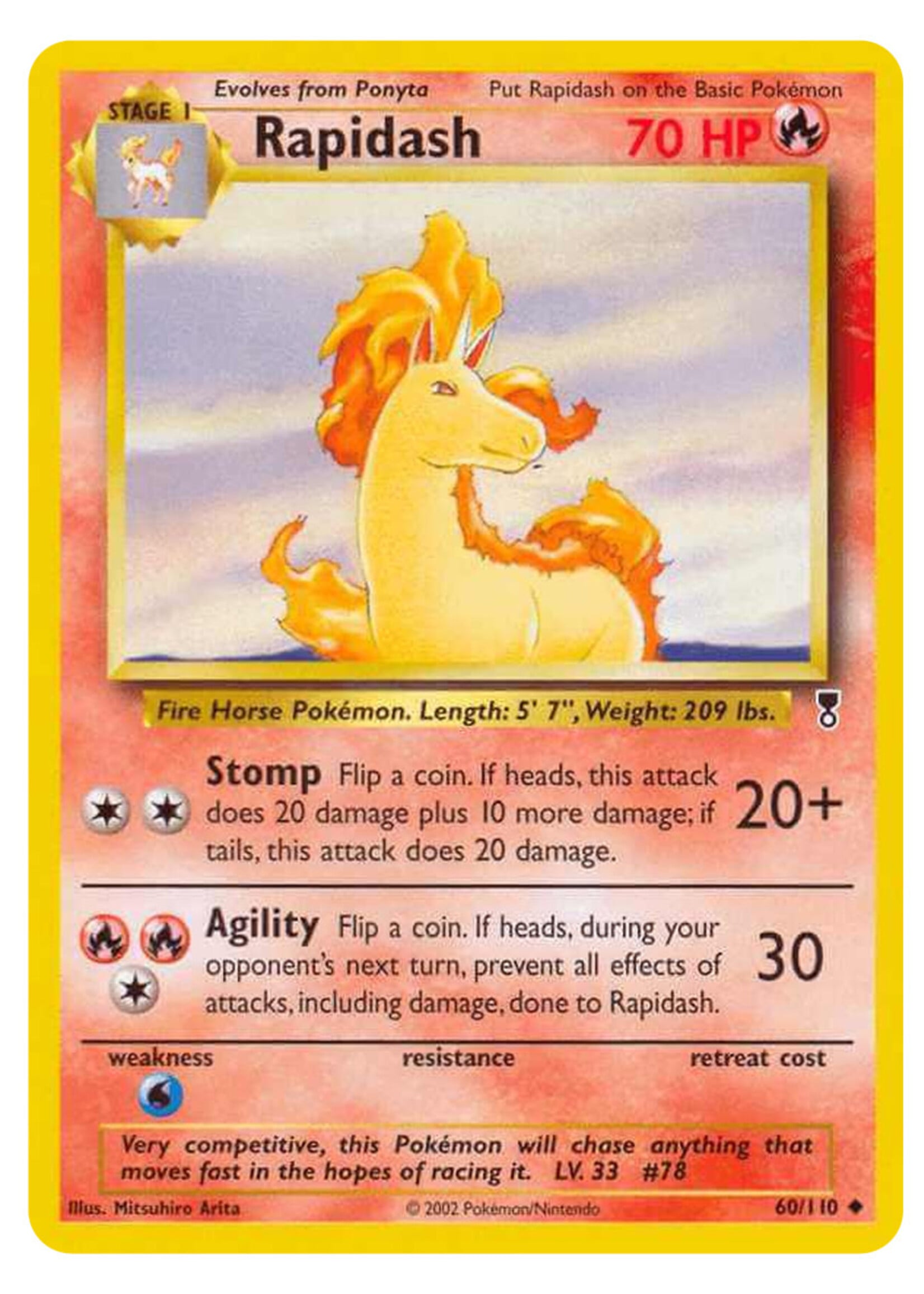 Rapidash 60 (LC): good