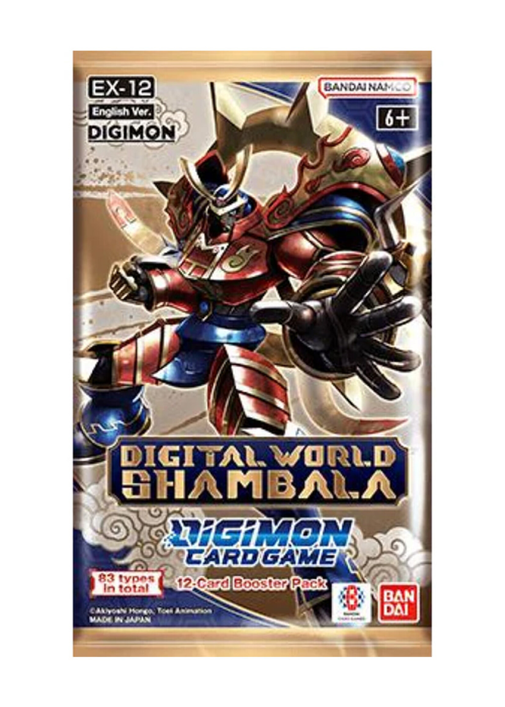 Digimon EX12 Digital World Shambala Booster