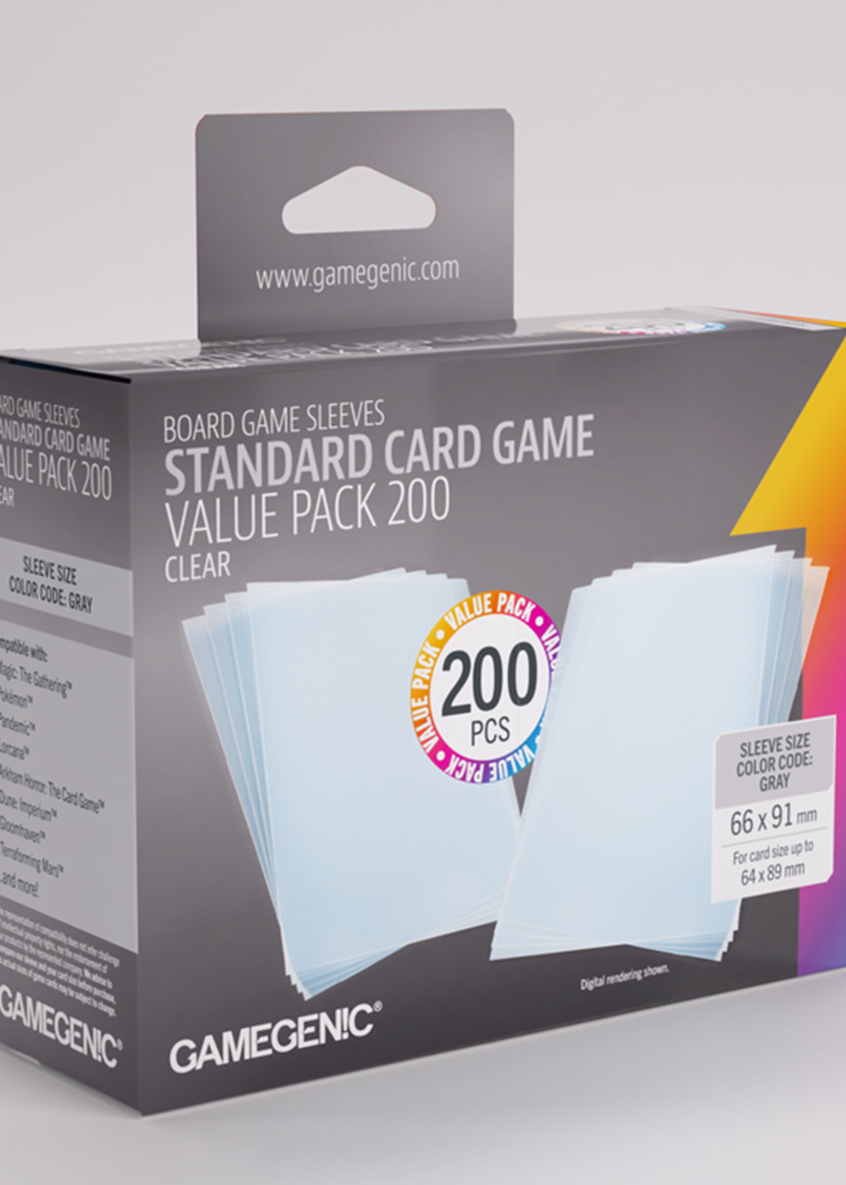 Gamegenic Sleeves Value Pack Standard (200)