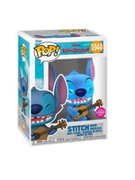 Lilo & Stitch Funko Pop N° 1044 Stitch With Ukelele Flocked