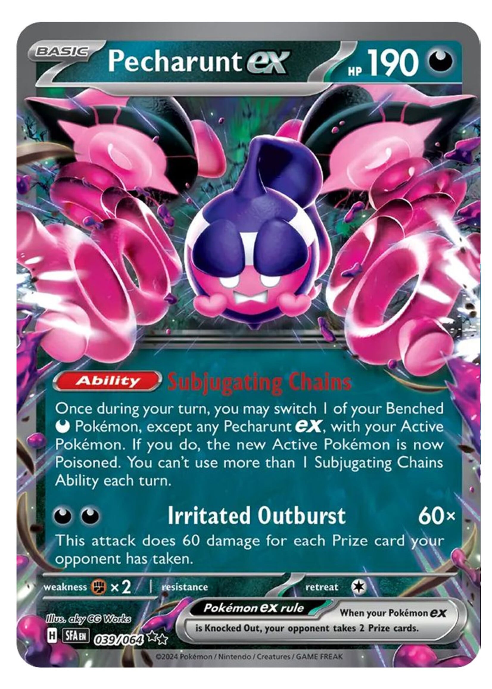 Pecharunt Ex 39 (SFA): near mint