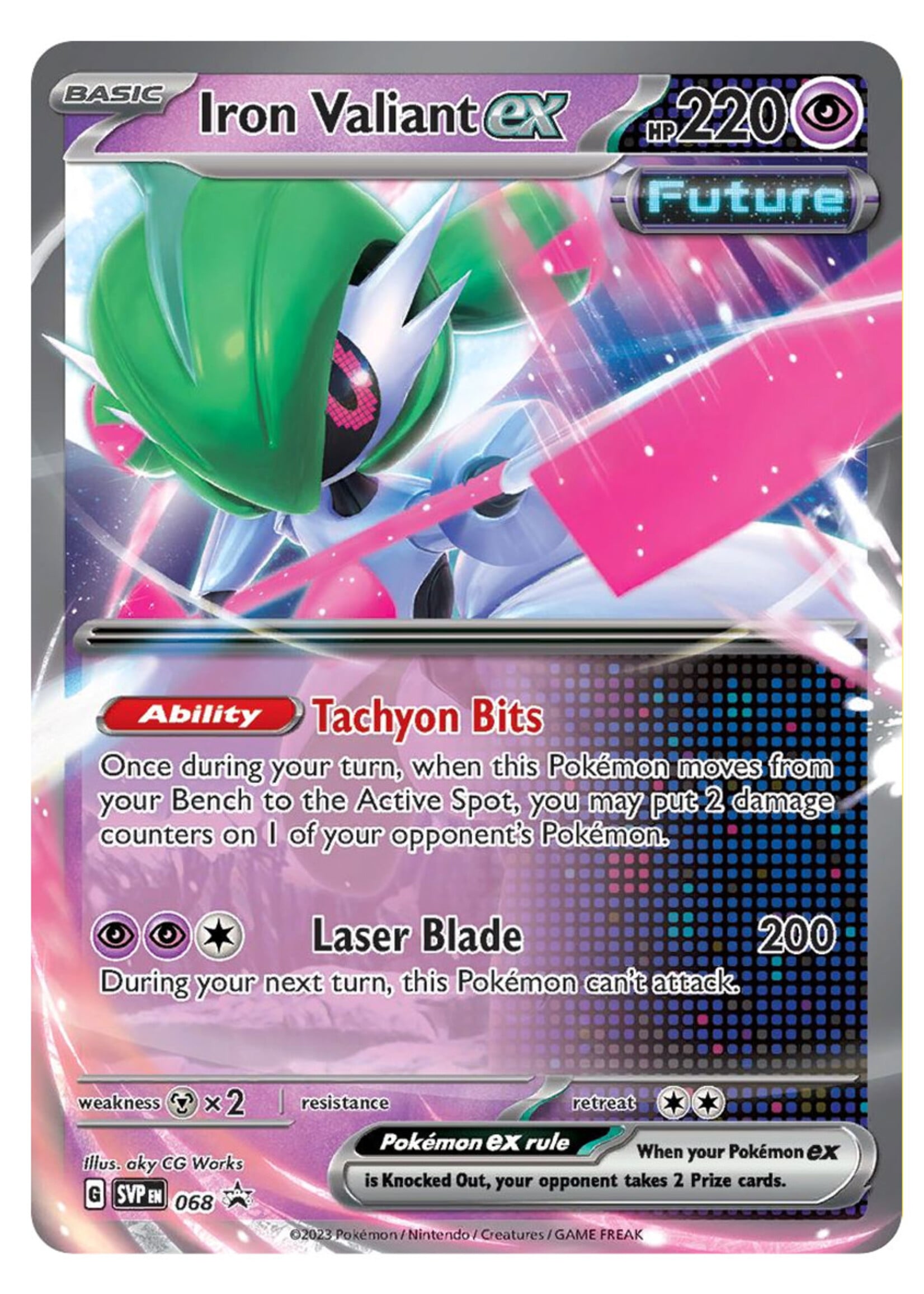 Iron Valiant Ex 68 (SVP): good