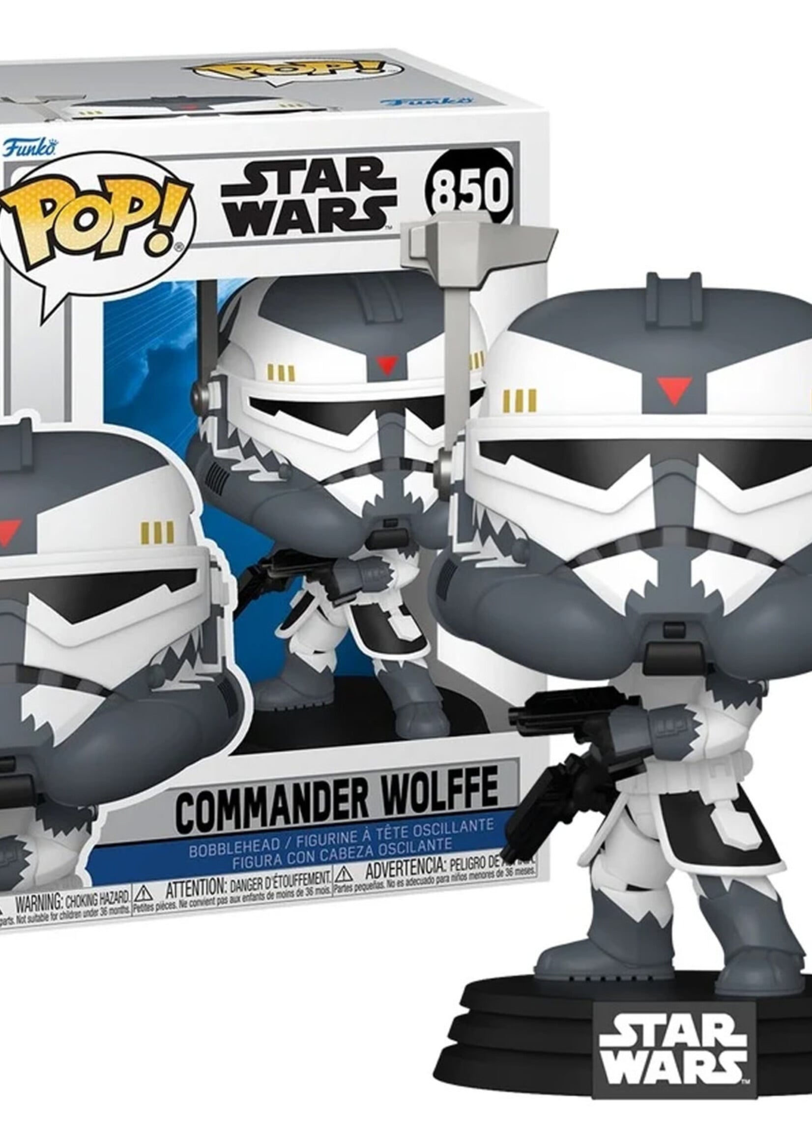 Star Wars Funko Pop N° 850 Commander Wolffe