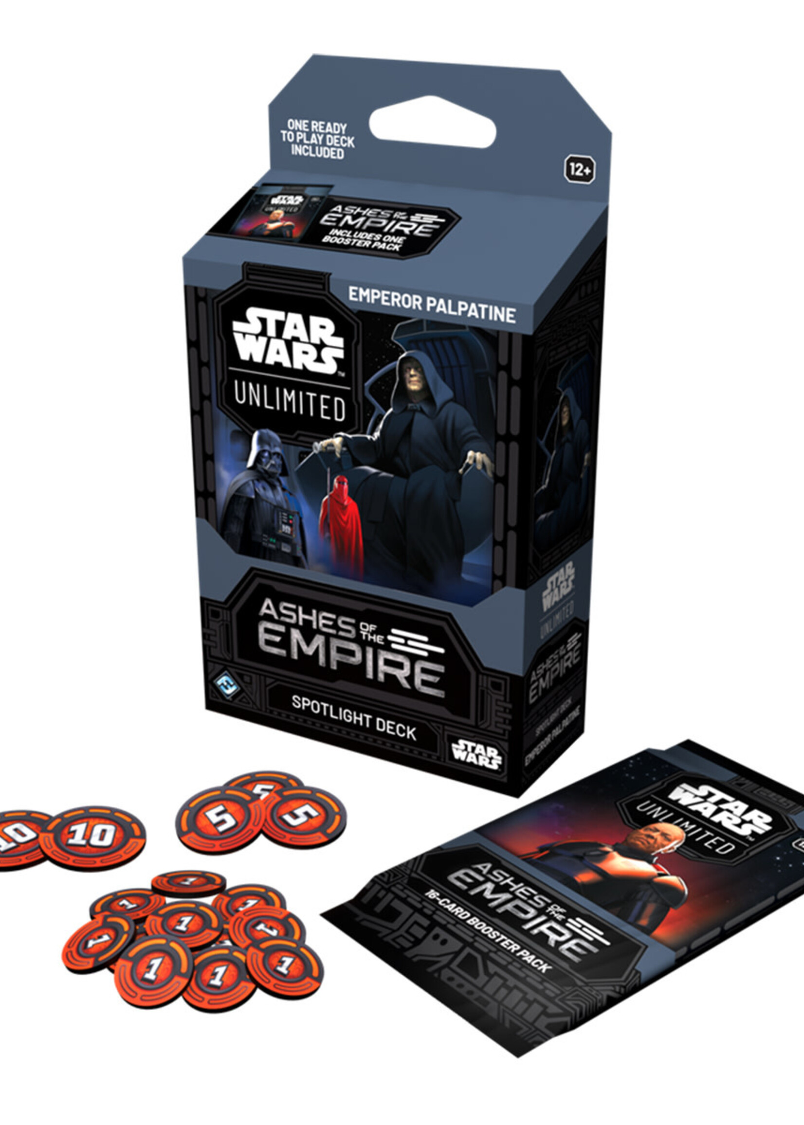 Star Wars Unlimited Ashes of the Empire Deck Emperor Palpatine