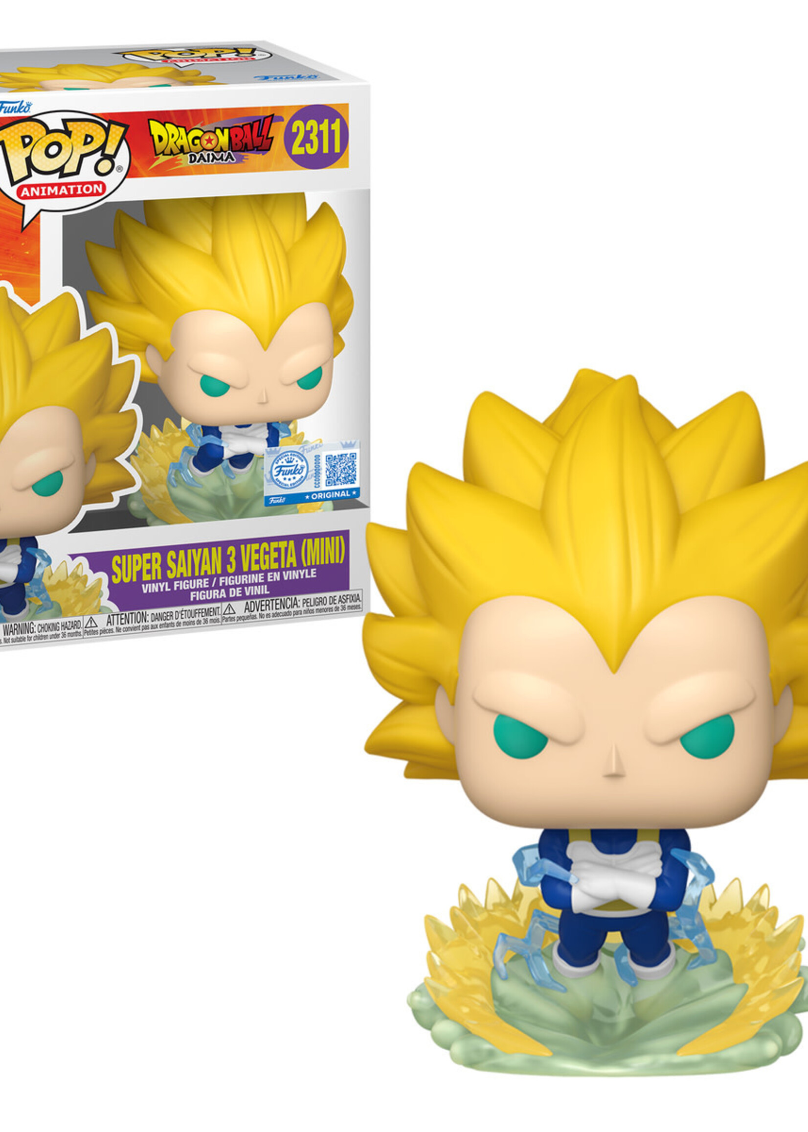 Dragon Ball Daima Funko Pop N° 2311 Super Saiyan 3 Vegeta