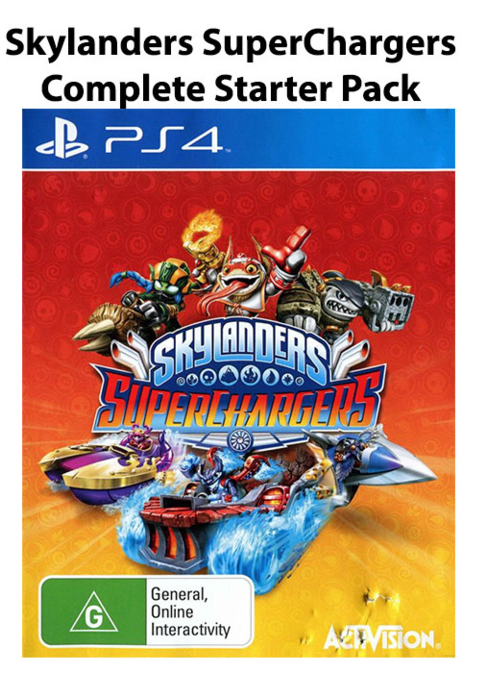 Skylanders SuperChargers Starter Pack PS4