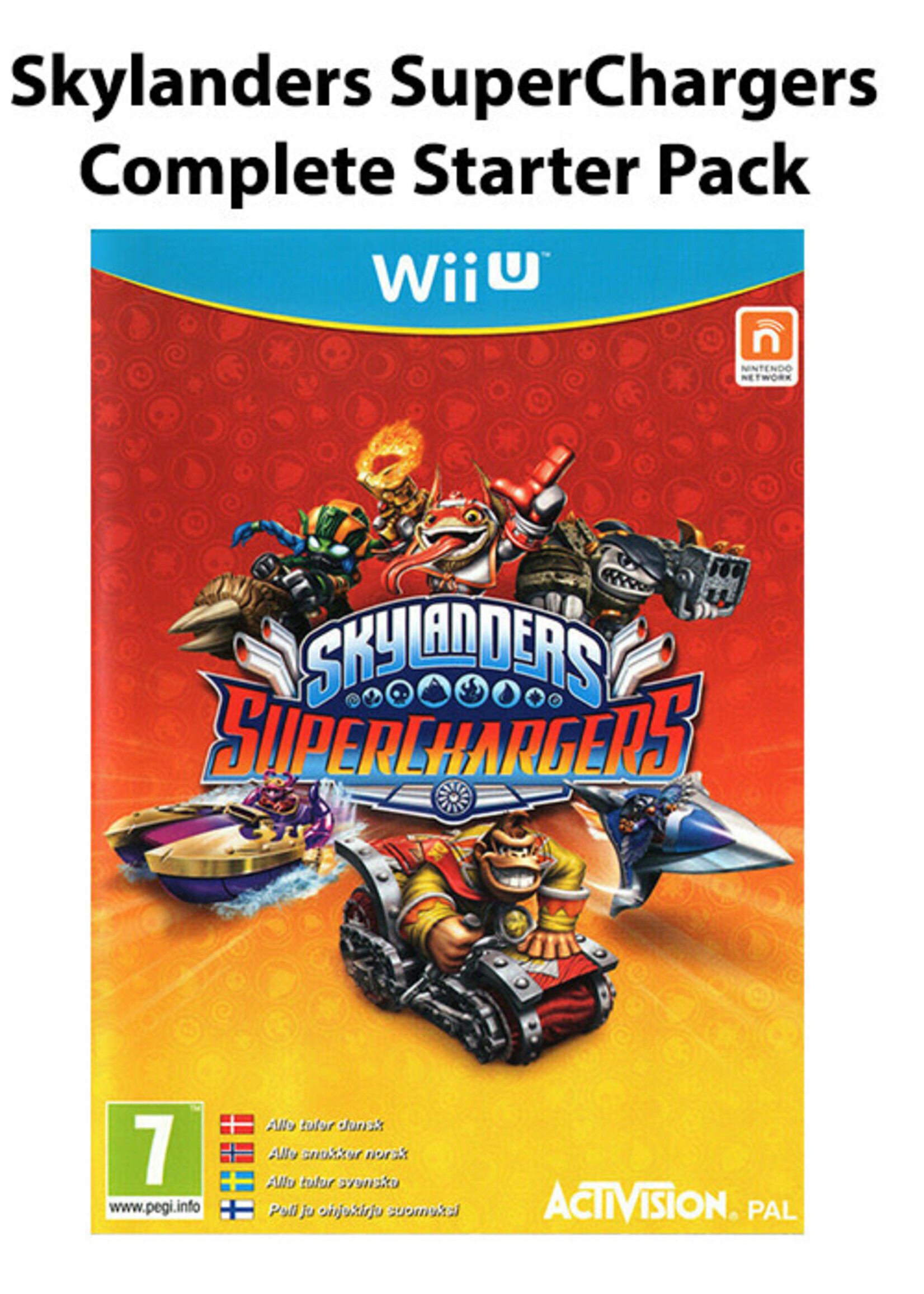 Skylanders SuperChargers Starter Pack WiiU