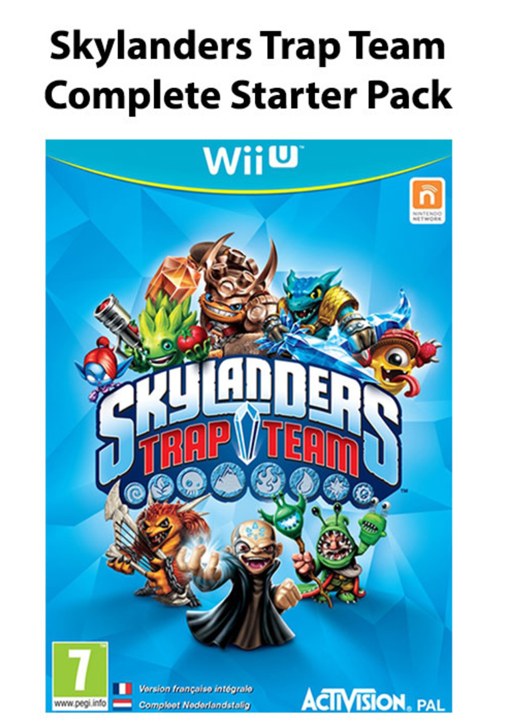 Skylanders Trap Team Starter Pack WiiU